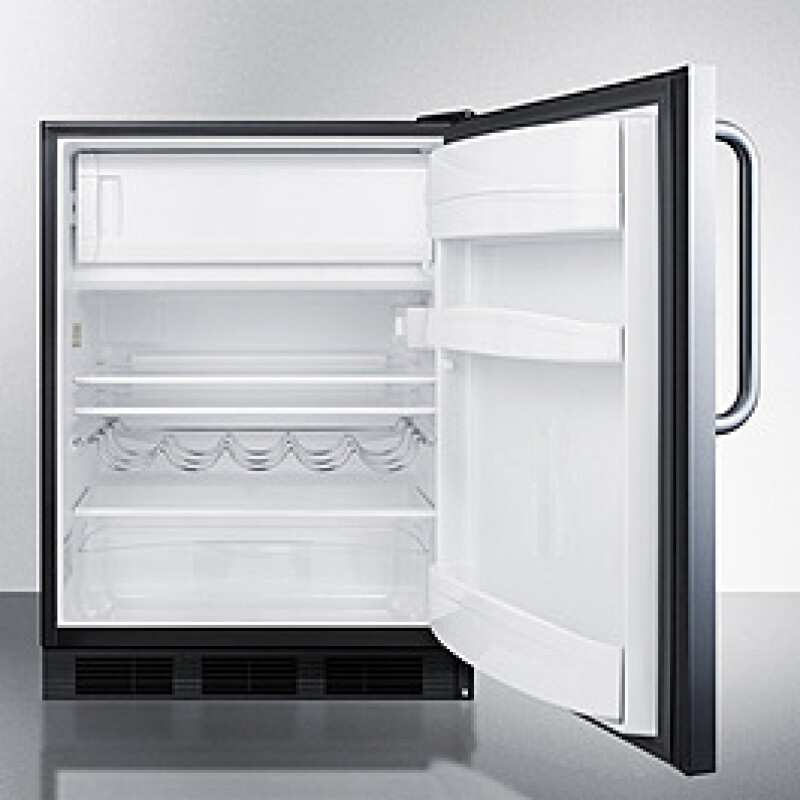24" Wide Refrigerator-Freezer CT663BKSSTB