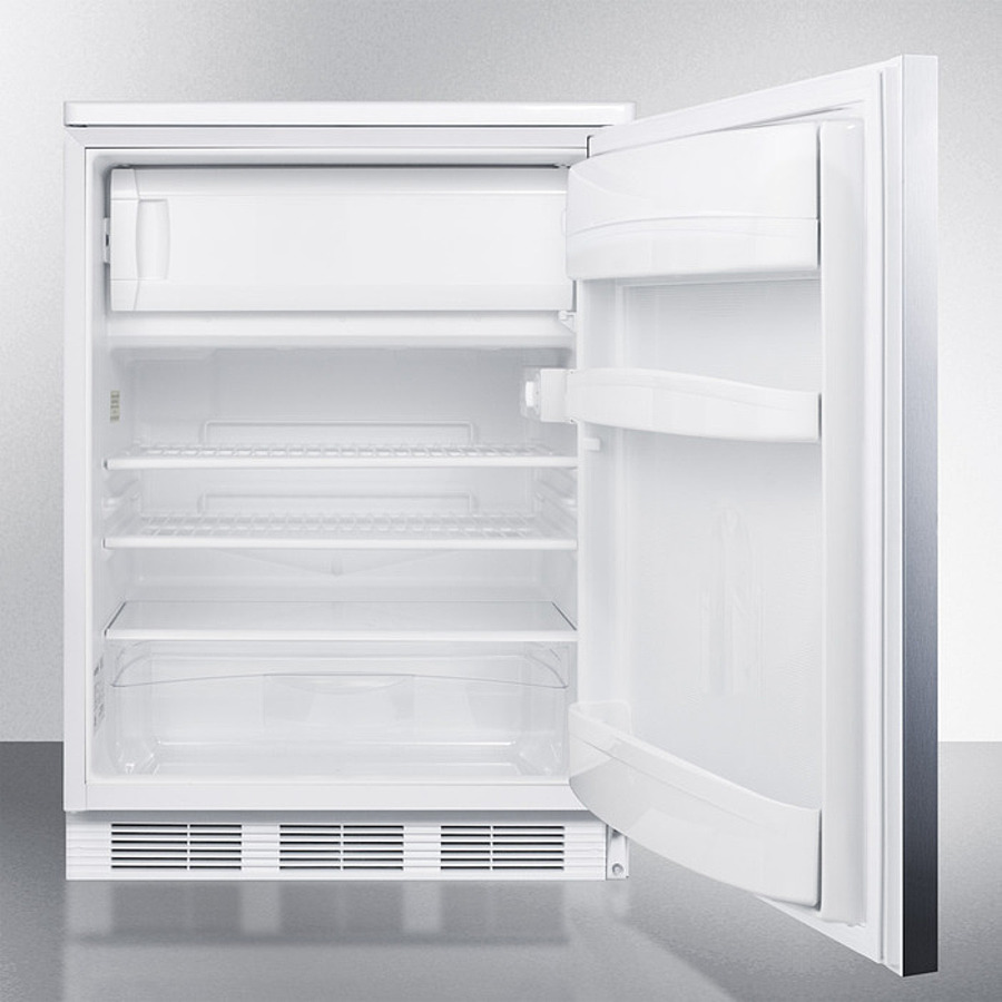 24" Wide Built-In Refrigerator-Freezer CT66LWBISSHH