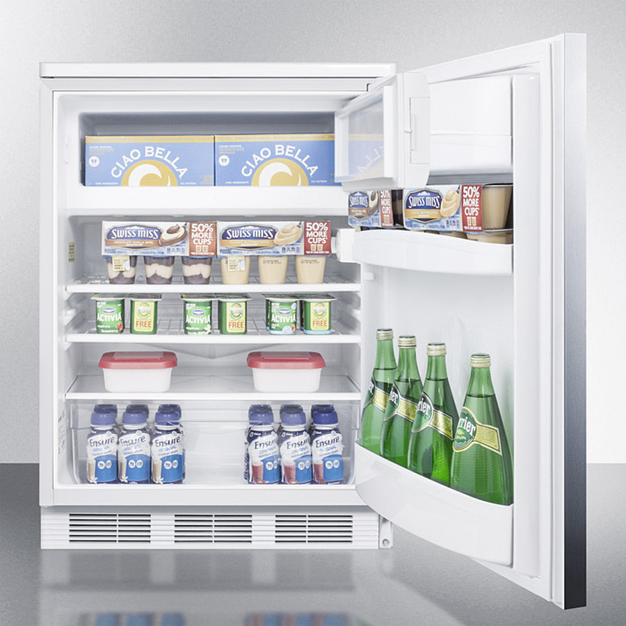 24" Wide Built-In Refrigerator-Freezer CT66LWBISSHH