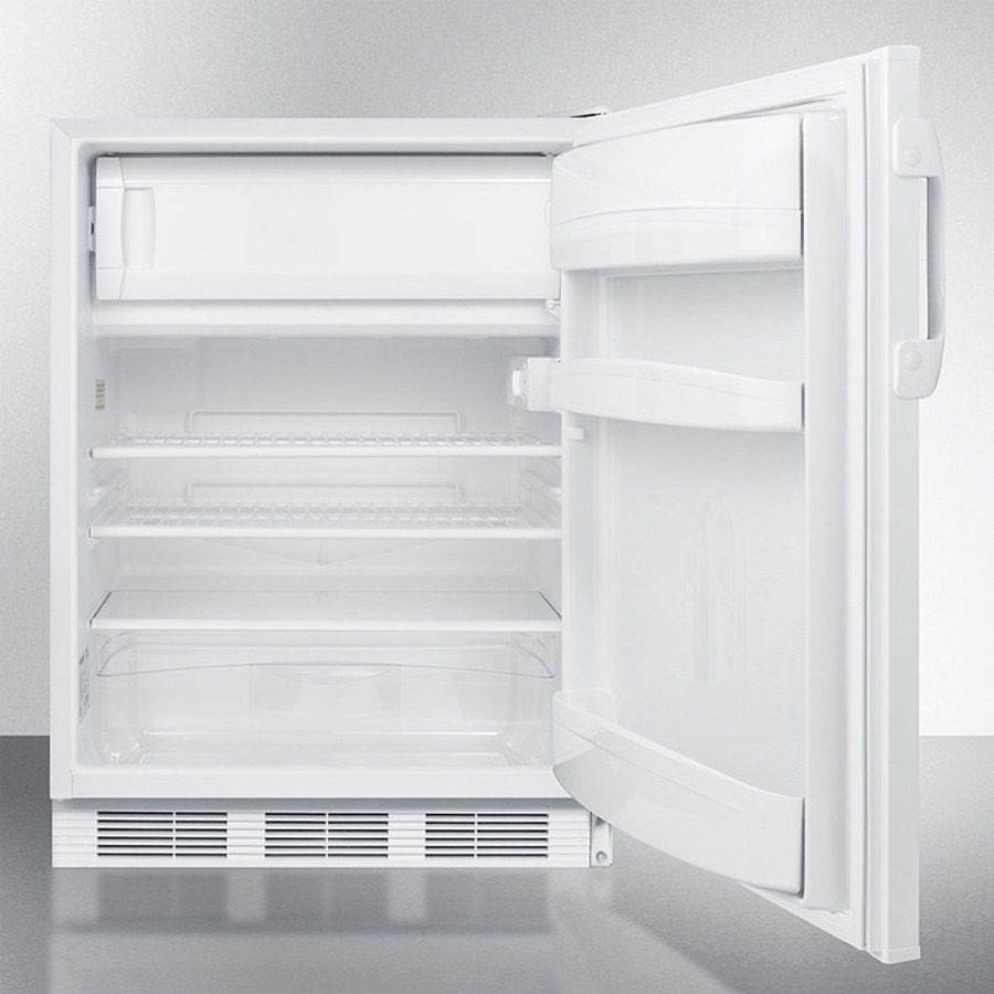 24" Wide Refrigerator-Freezer, ADA Compliant CT66WADA