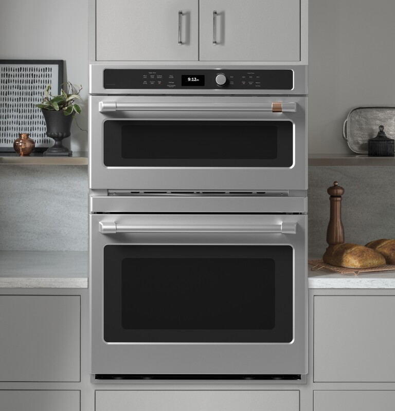 CAFÉ™ 30 in. Combination Double Wall Oven with Convection and Advantium® Technology CTC912P2NS1