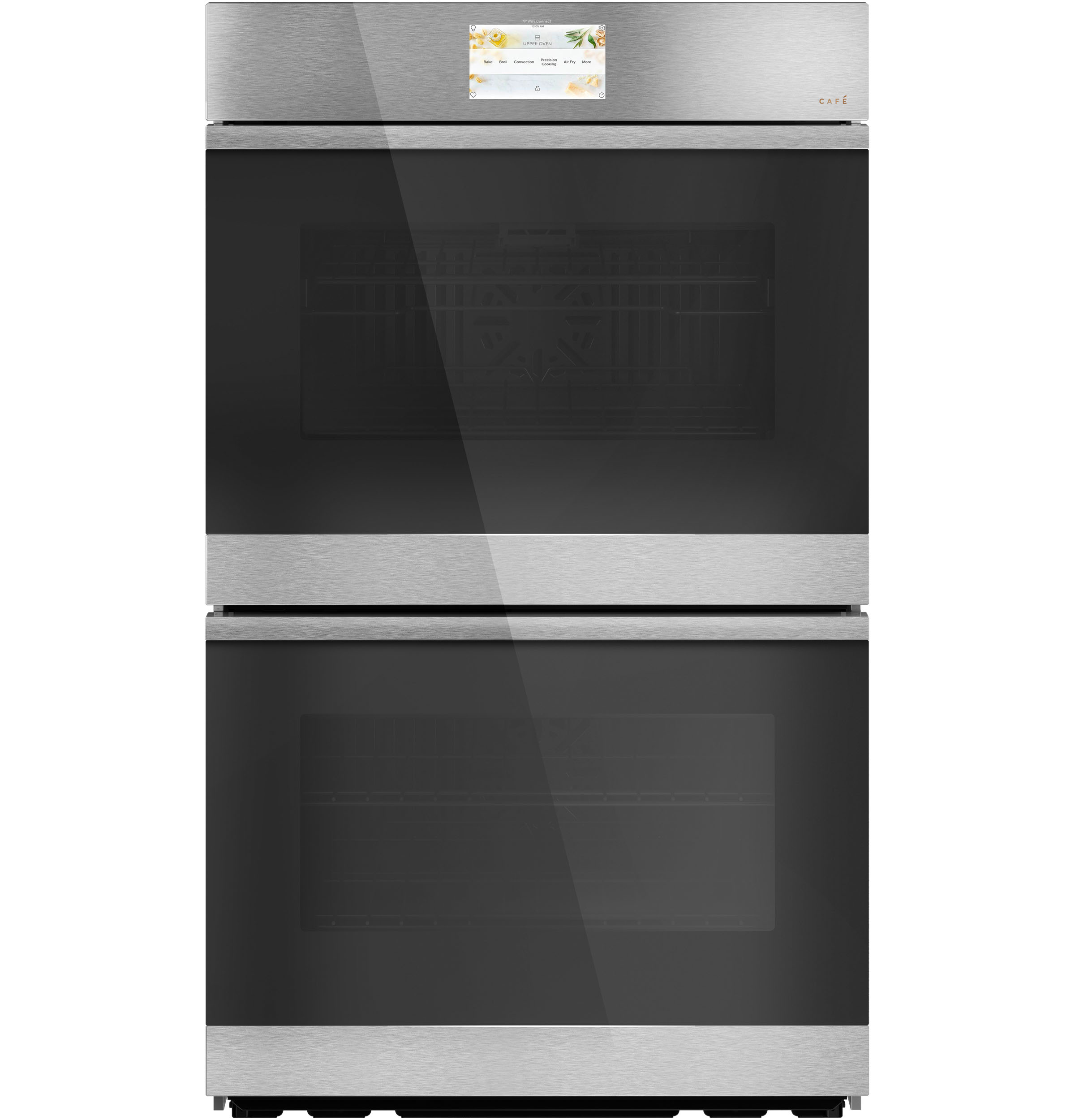 CAFÉ™ 30" Smart Built-In Convection Double Wall Oven in Platinum Glass CTD90DM2NS5