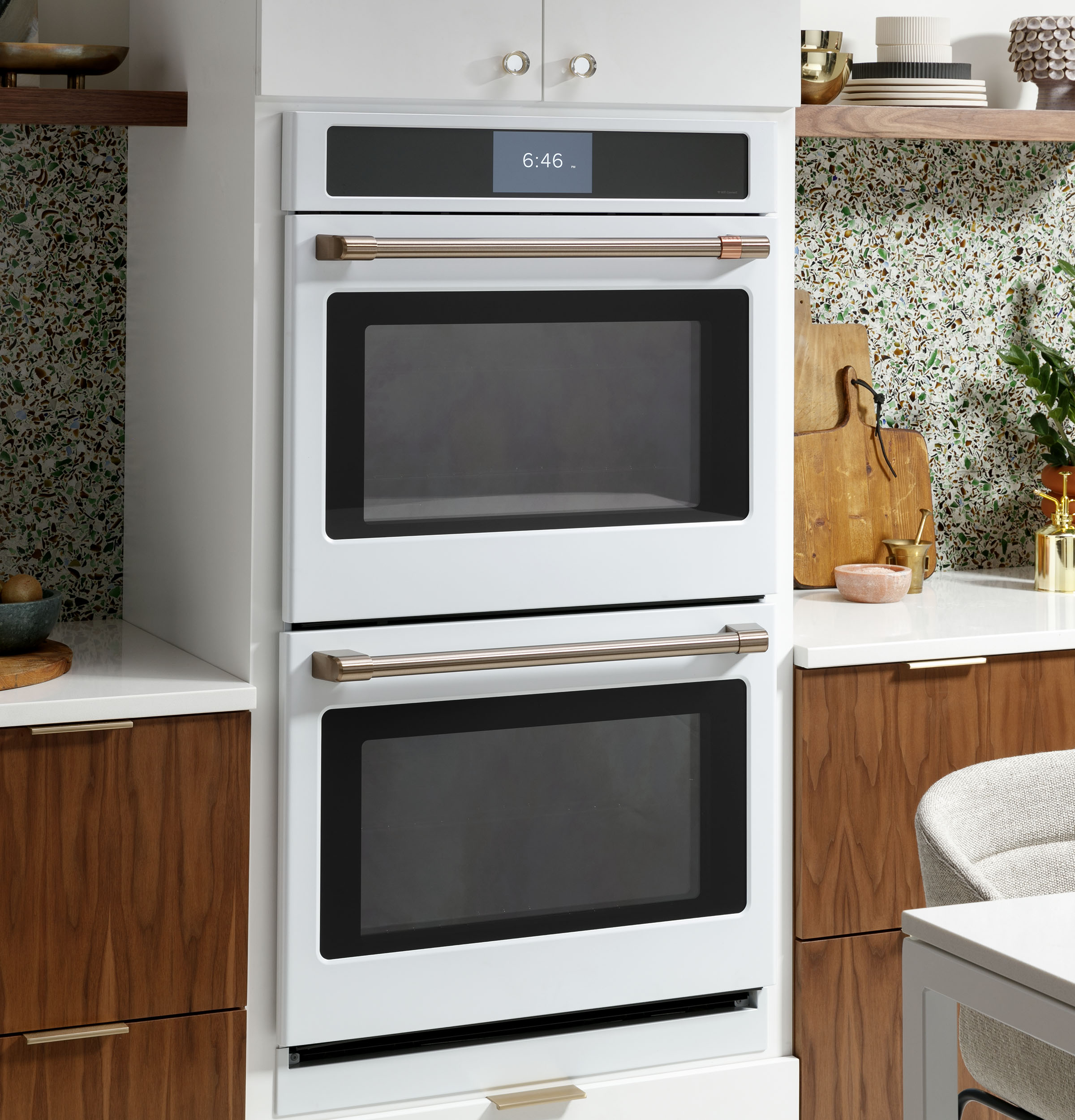 CAFÉ™ Professional Series 30" Smart Built-In Convection Double Wall Oven CTD90DP4NW2