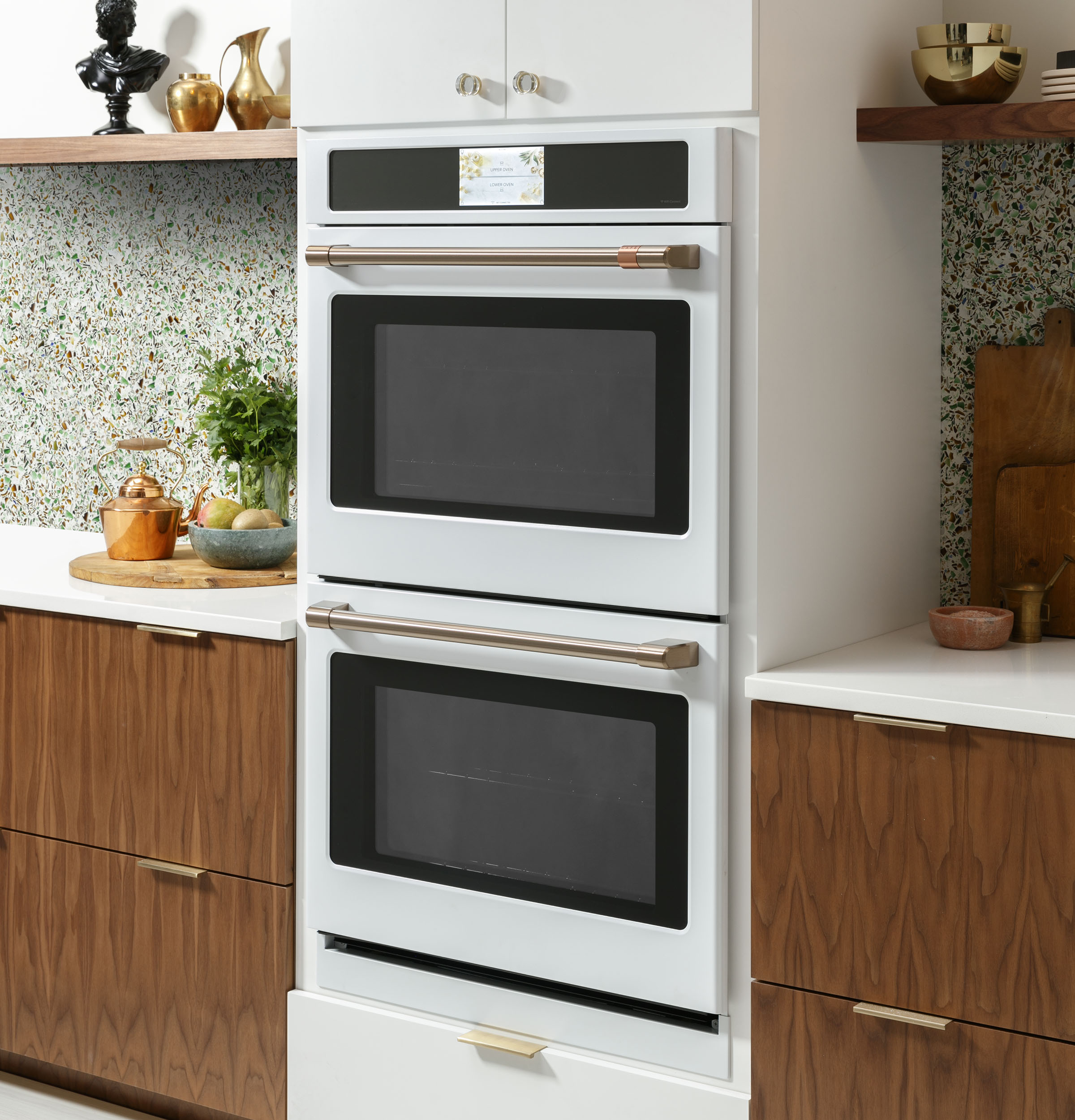 CAFÉ™ Professional Series 30" Smart Built-In Convection Double Wall Oven CTD90DP4NW2