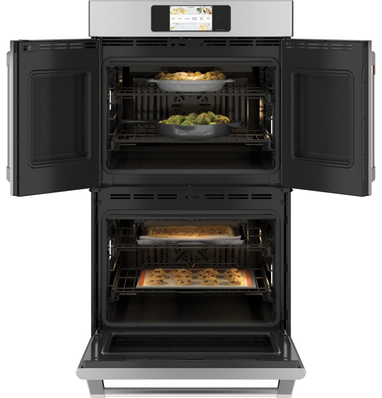 CAFÉ™ Professional Series 30" Smart Built-In Convection French-Door Double Wall Oven CTD90FP2NS1