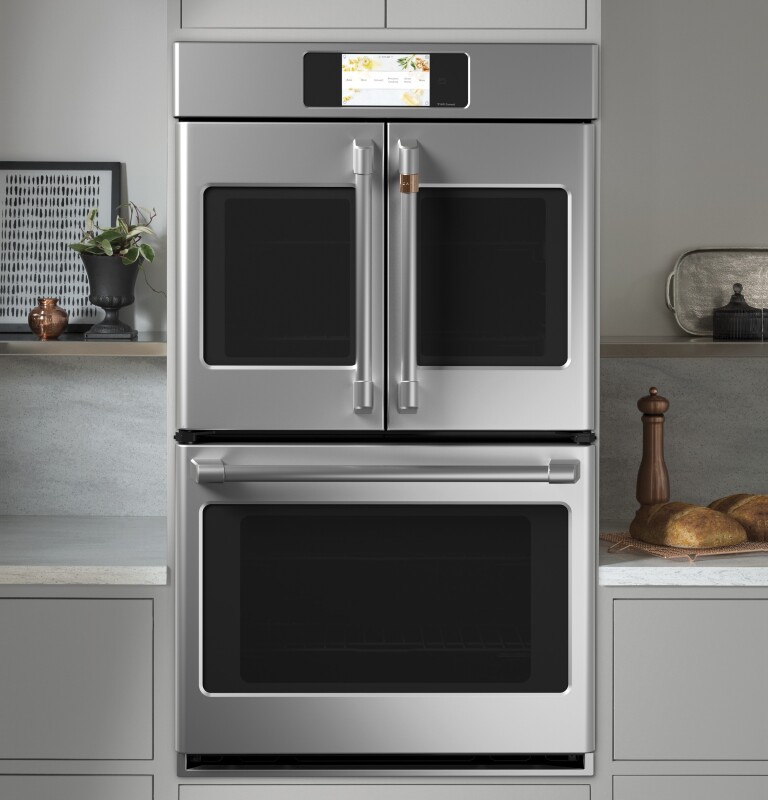 CAFÉ™ Professional Series 30" Smart Built-In Convection French-Door Double Wall Oven CTD90FP2NS1