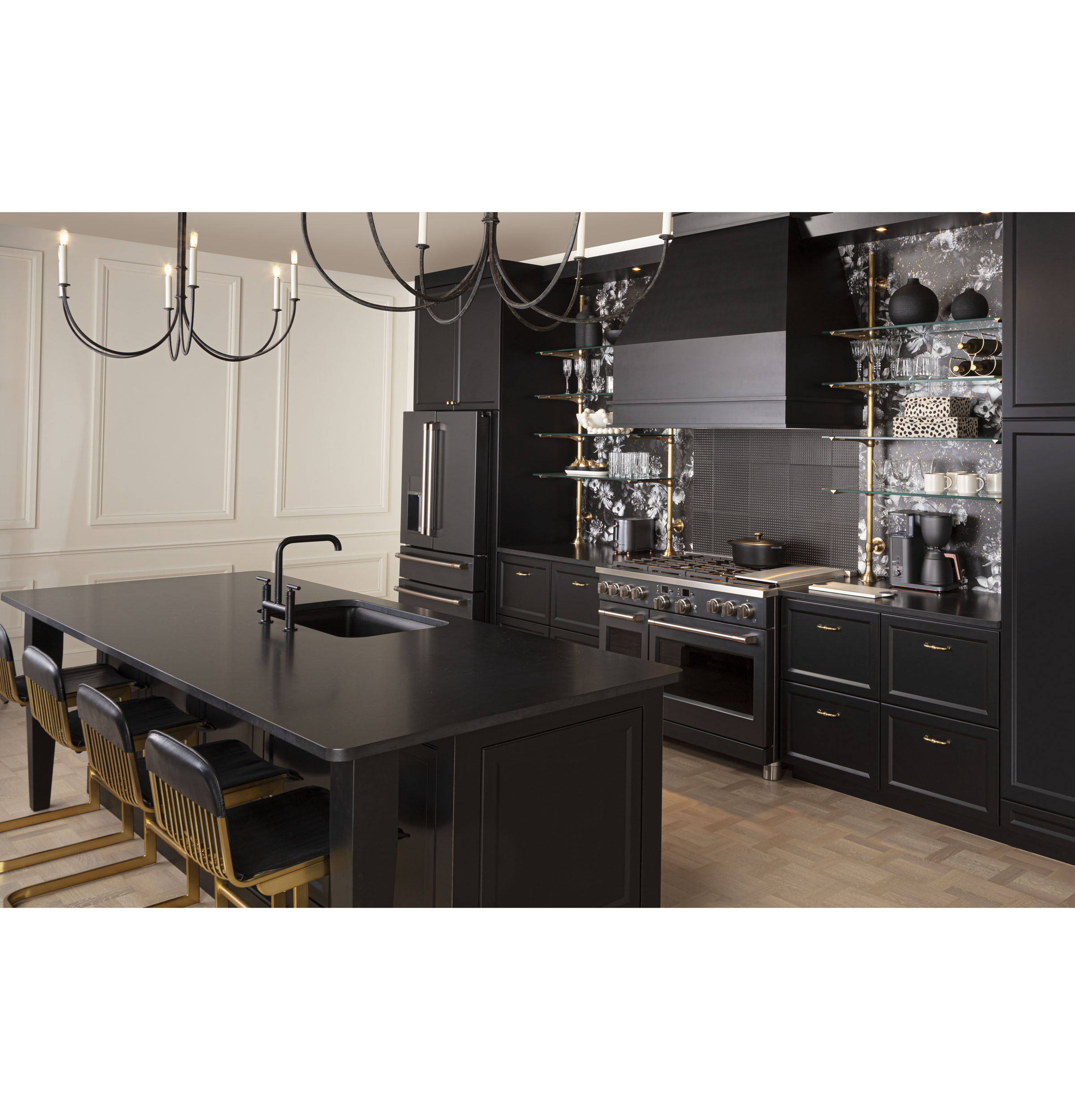 CAFÉ™ Professional Series 30" Smart Built-In Convection French-Door Double Wall Oven CTD90FP3ND1