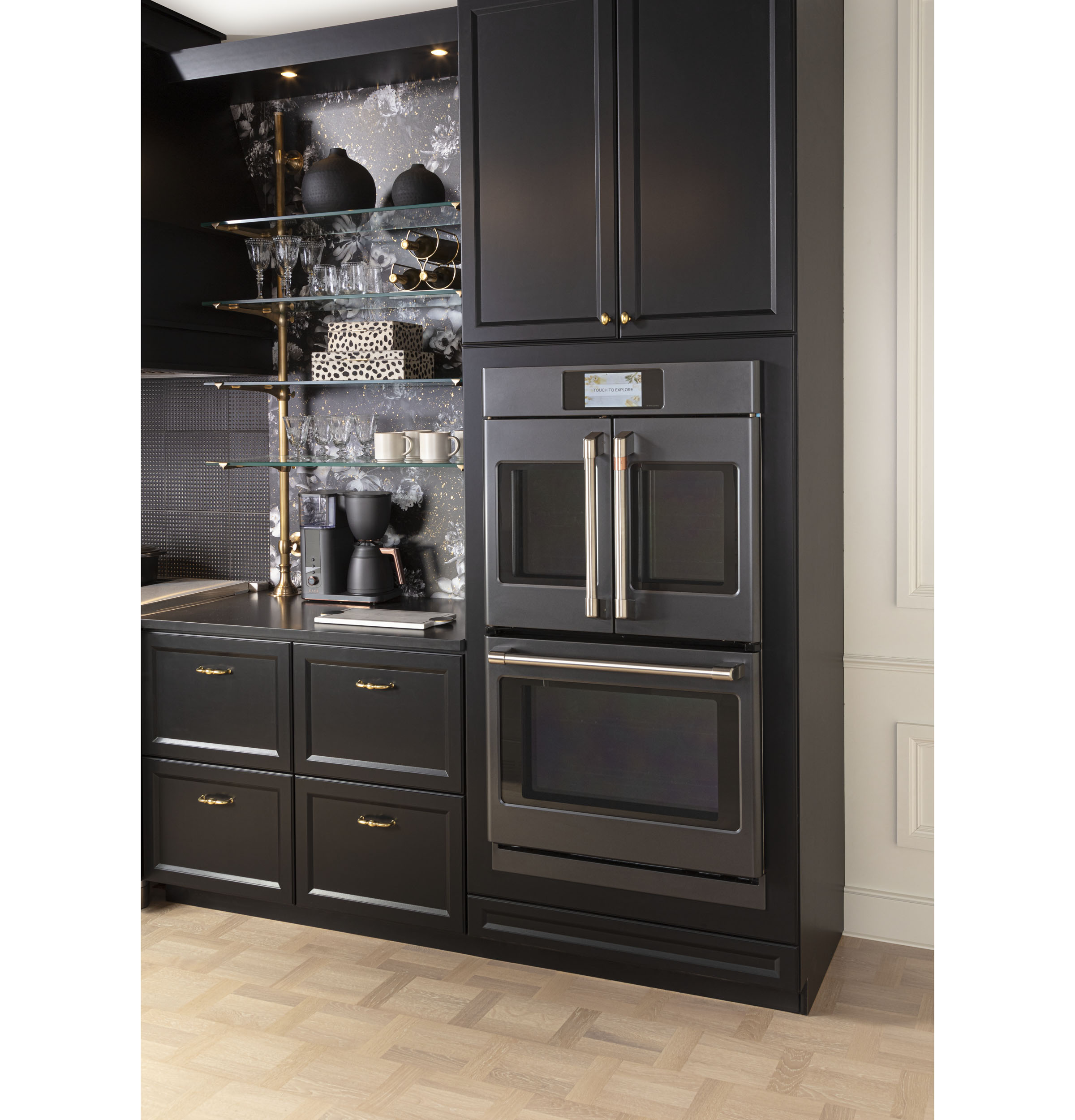 CAFÉ™ Professional Series 30" Smart Built-In Convection French-Door Double Wall Oven CTD90FP3ND1