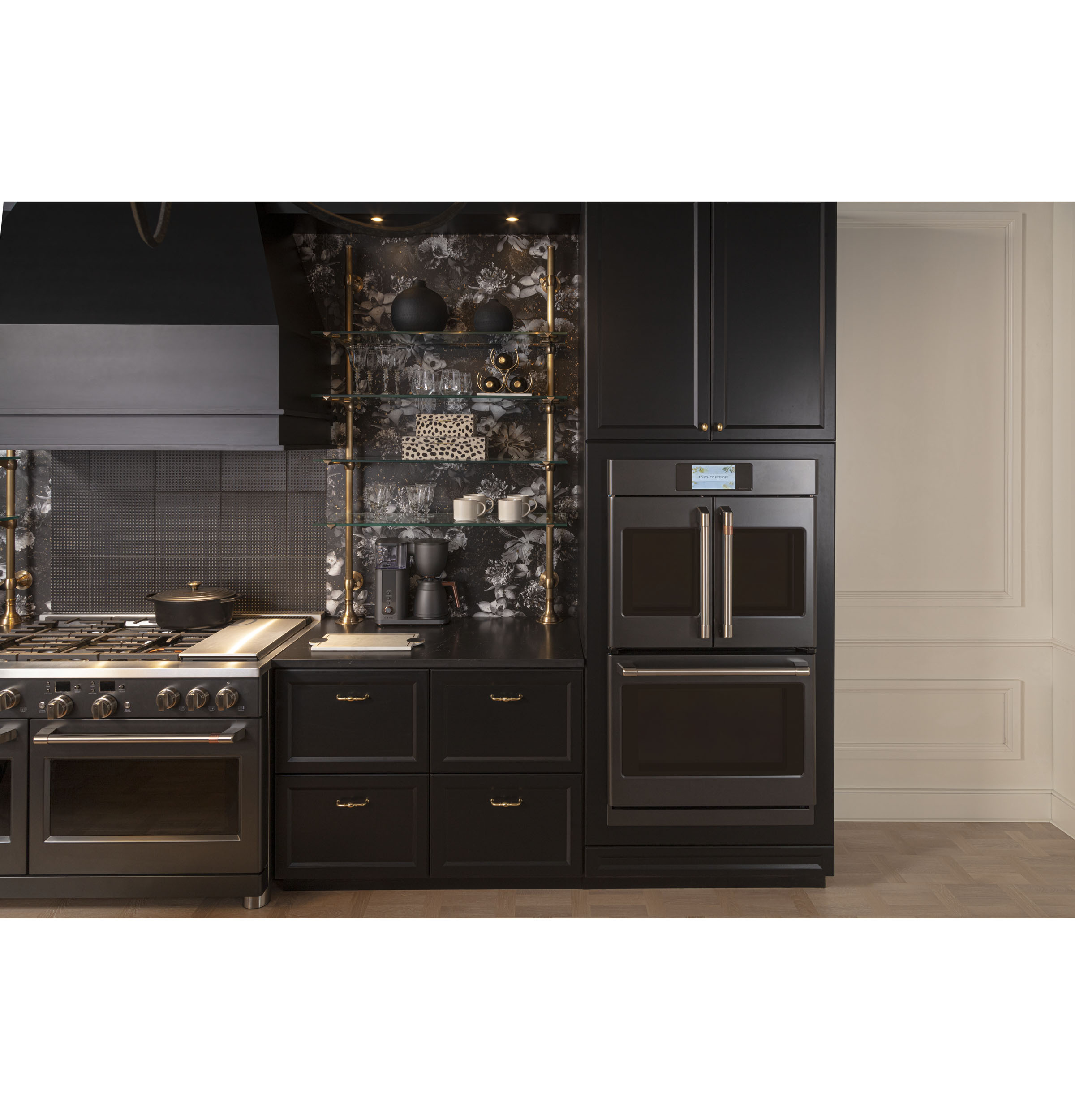 CAFÉ™ Professional Series 30" Smart Built-In Convection French-Door Double Wall Oven CTD90FP3ND1