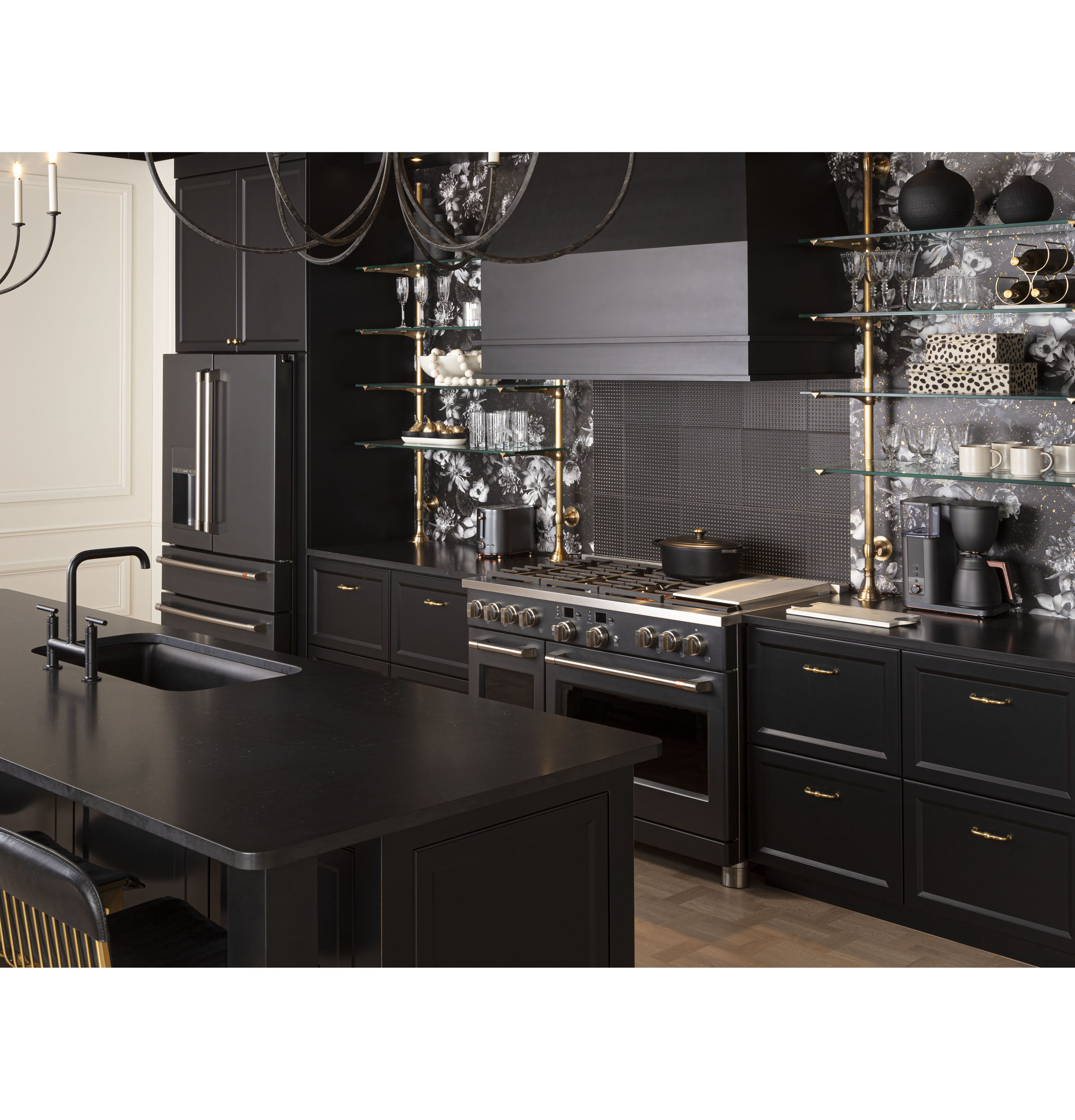 CAFÉ™ Professional Series 30" Smart Built-In Convection French-Door Double Wall Oven CTD90FP3ND1