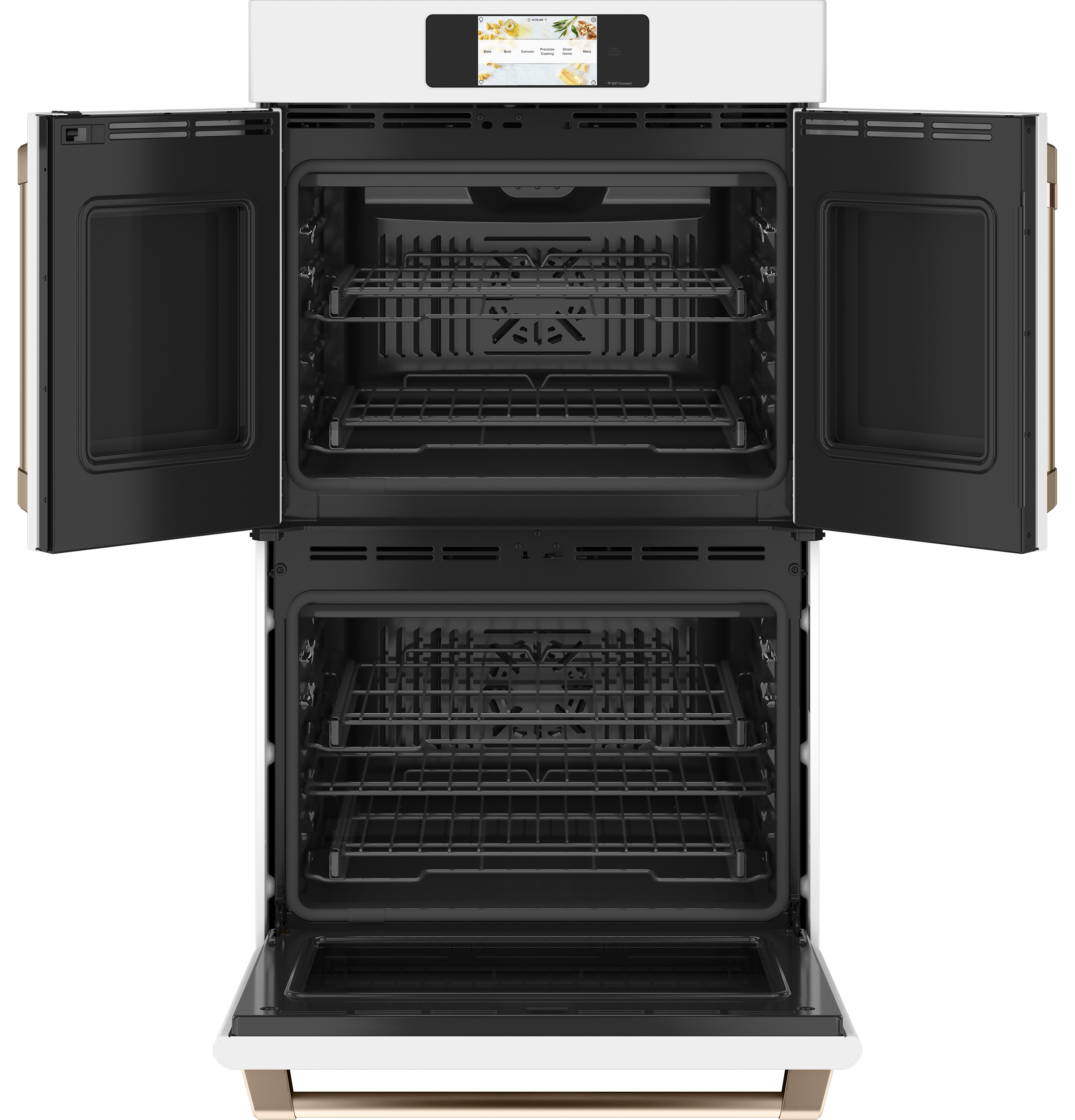 CAFÉ™ Professional Series 30" Smart Built-In Convection French-Door Double Wall Oven CTD90FP4NW2