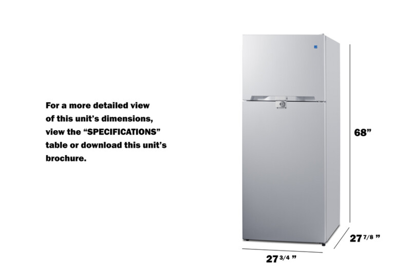 28" Wide Top-Mount Refrigerator-Freezer CTR151WLLF2