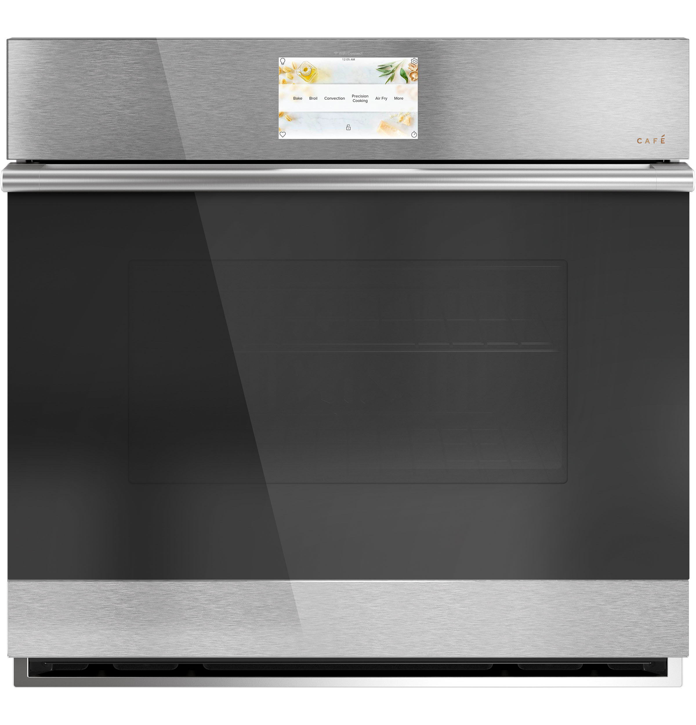 CAFÉ™ 30" Smart Single Wall Oven with Convection in Platinum Glass CTS70DM2NS5