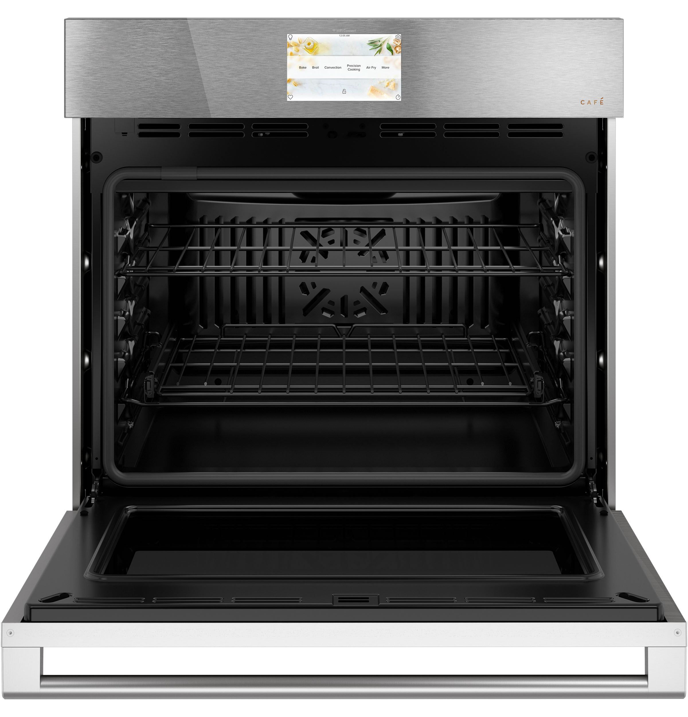 CAFÉ™ 30" Smart Single Wall Oven with Convection in Platinum Glass CTS70DM2NS5