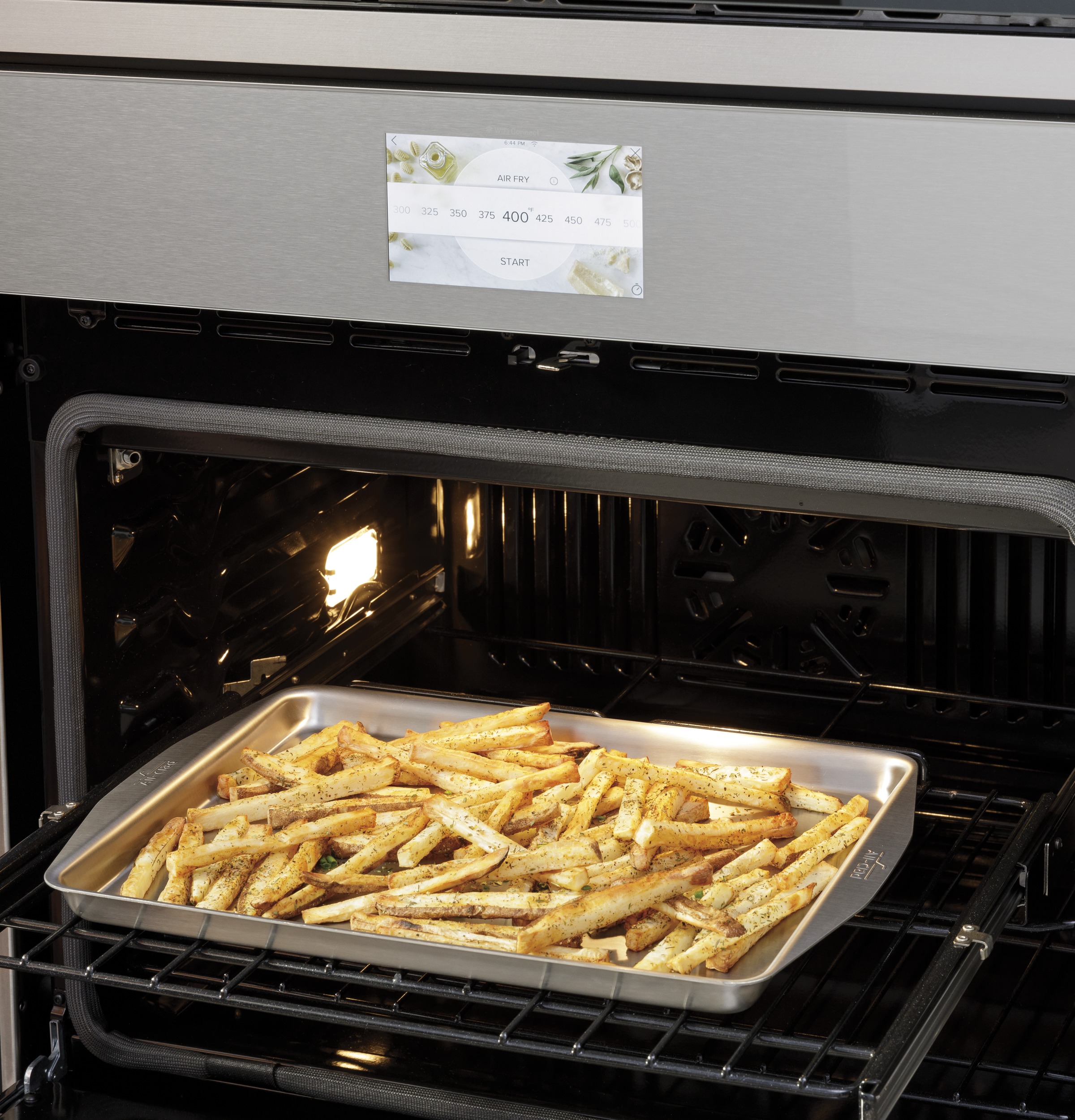CAFÉ™ 30" Smart Single Wall Oven with Convection in Platinum Glass CTS70DM2NS5