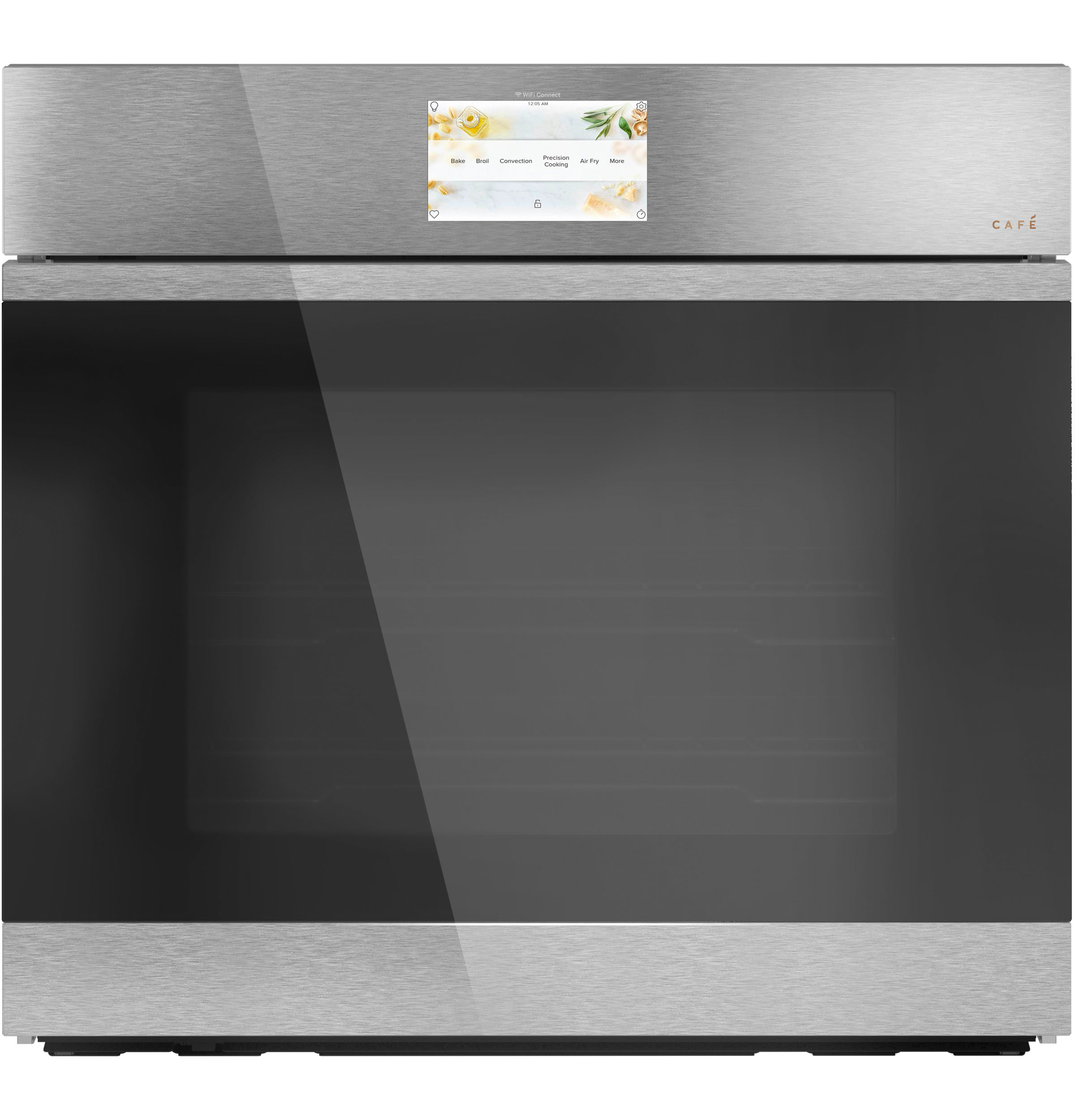 CAFÉ™ 30" Smart Built-In Convection Single Wall Oven in Platinum Glass CTS90DM2NS5