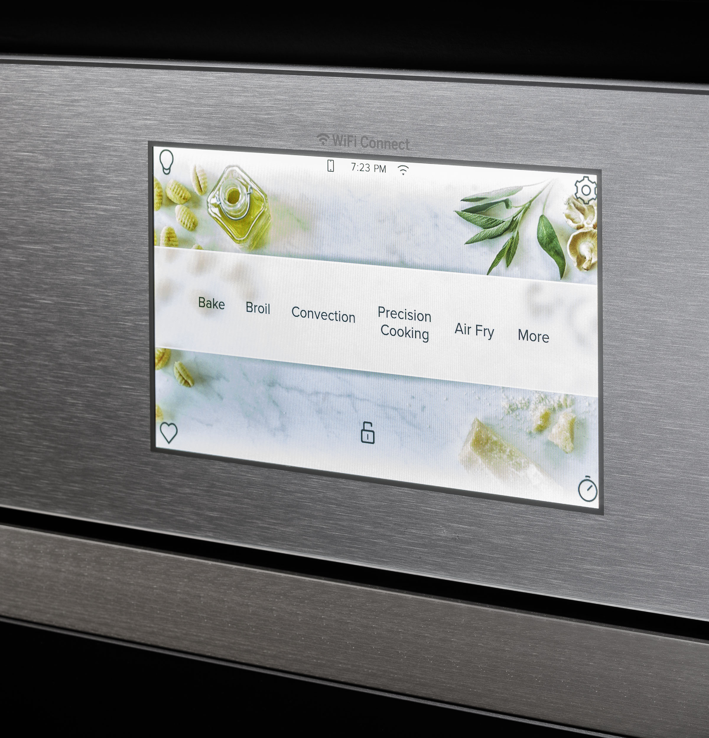 CAFÉ™ 30" Smart Built-In Convection Single Wall Oven in Platinum Glass CTS90DM2NS5