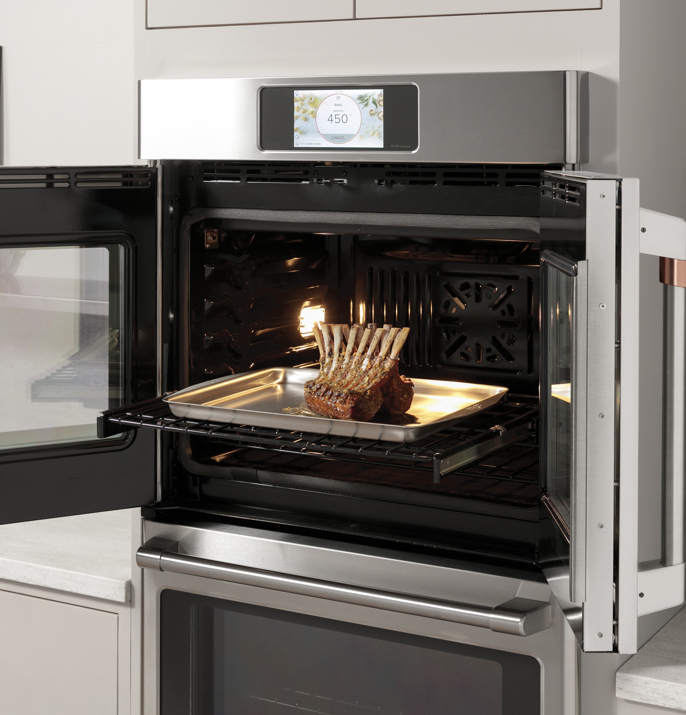 CAFÉ™ Professional Series 30" Smart Built-In Convection French-Door Single Wall Oven CTS90FP3ND1