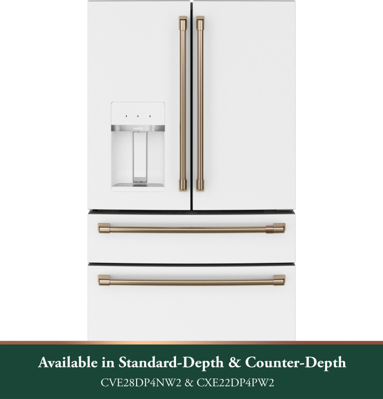 CAFÉ™ ENERGY STAR® 27.8 Cu. Ft. Smart 4-Door French-Door Refrigerator CVE28DP4NW2