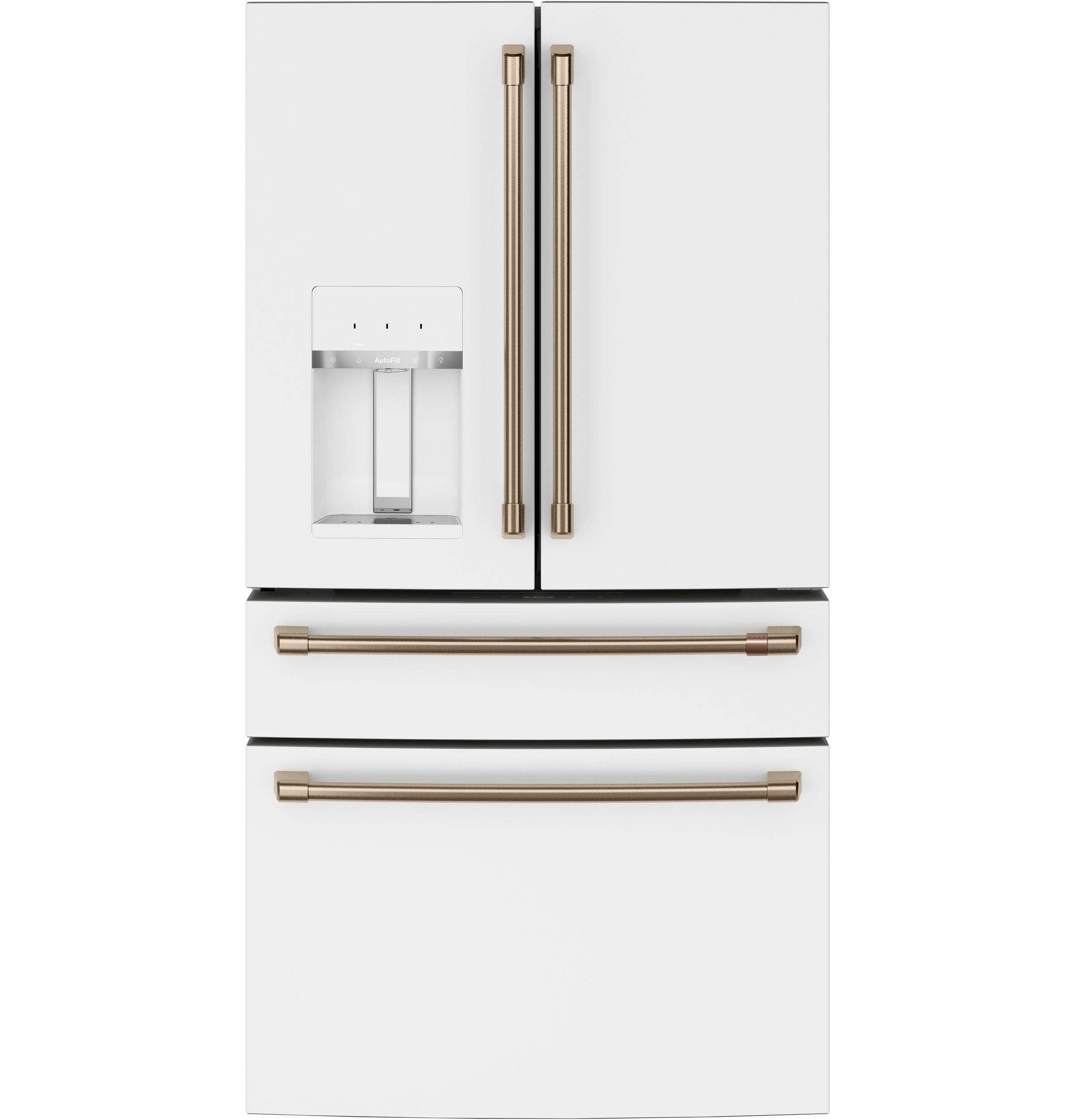 Cafe CAFÉ™ ENERGY STAR® 27.8 Cu. Ft. Smart 4-Door French-Door Refrigerator Matte White CVE28DP4NW2 Picture 1