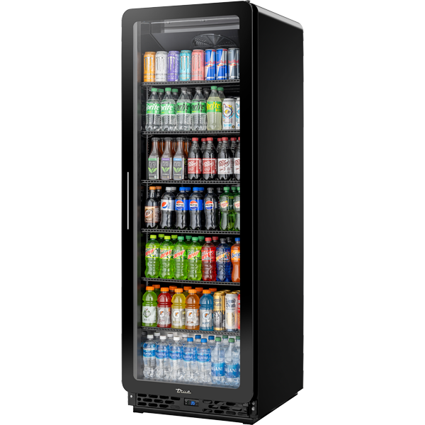 Swing Door Curved Edge Refrigerator with Hydrocarbon Refrigerant~Edge Glass Curved Version 01 CVM24HCEGC01