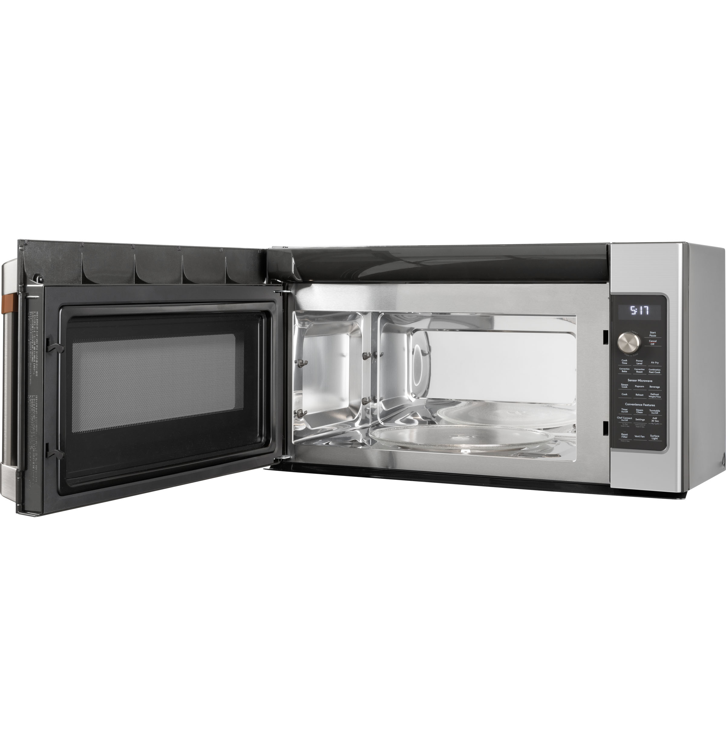 CAFÉ™ 1.7 Cu. Ft. Convection Over-the-Range Microwave Oven CVM517P2RS1