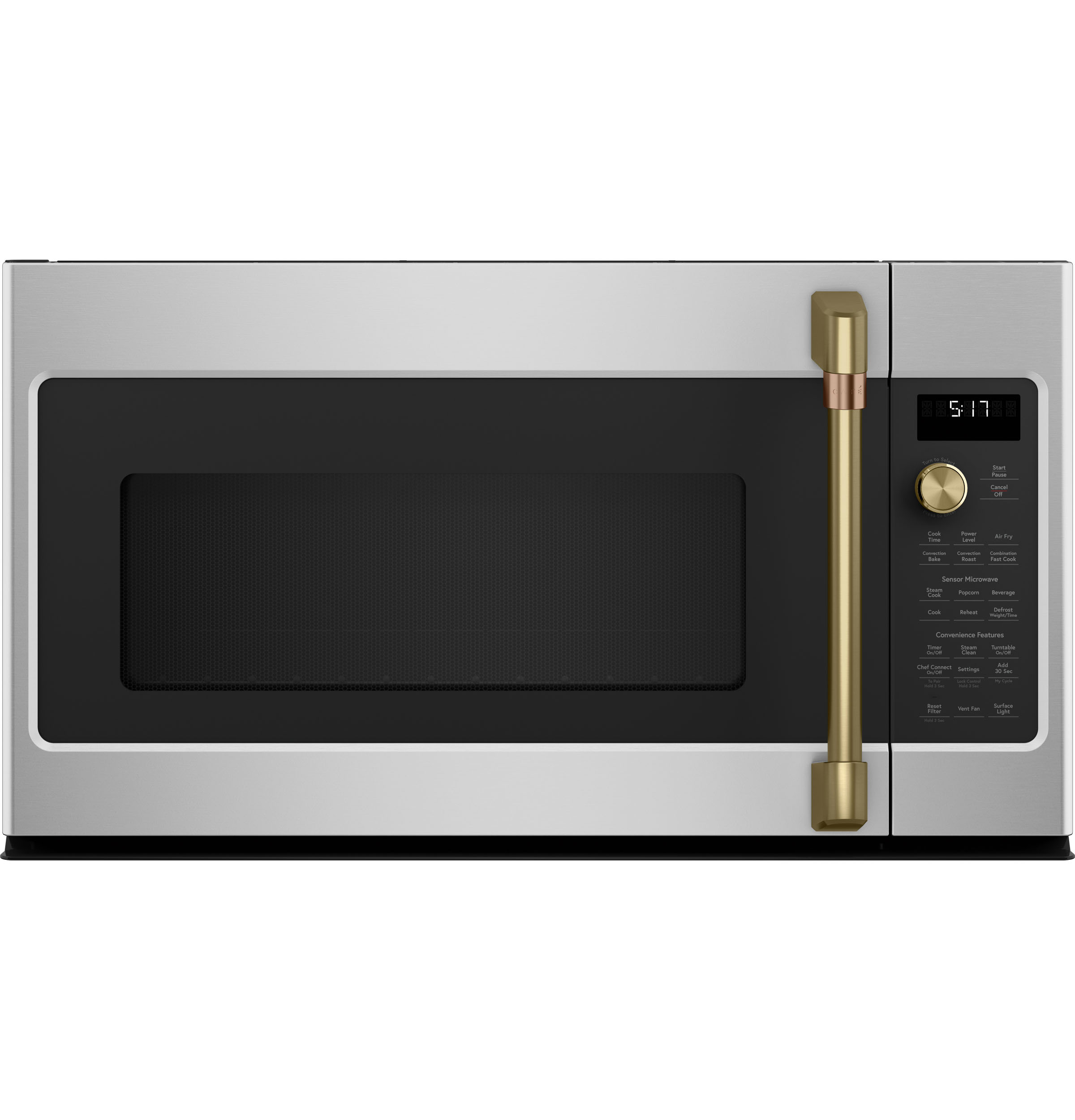 CAFÉ™ 1.7 Cu. Ft. Convection Over-the-Range Microwave Oven CVM517P2RS1