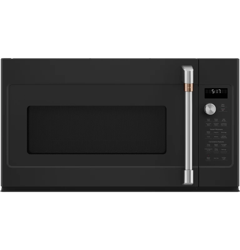 Cafe CAFÉ™ 1.7 Cu. Ft. Convection Over-the-Range Microwave Oven Matte Black CVM517P3MD1 Picture 1