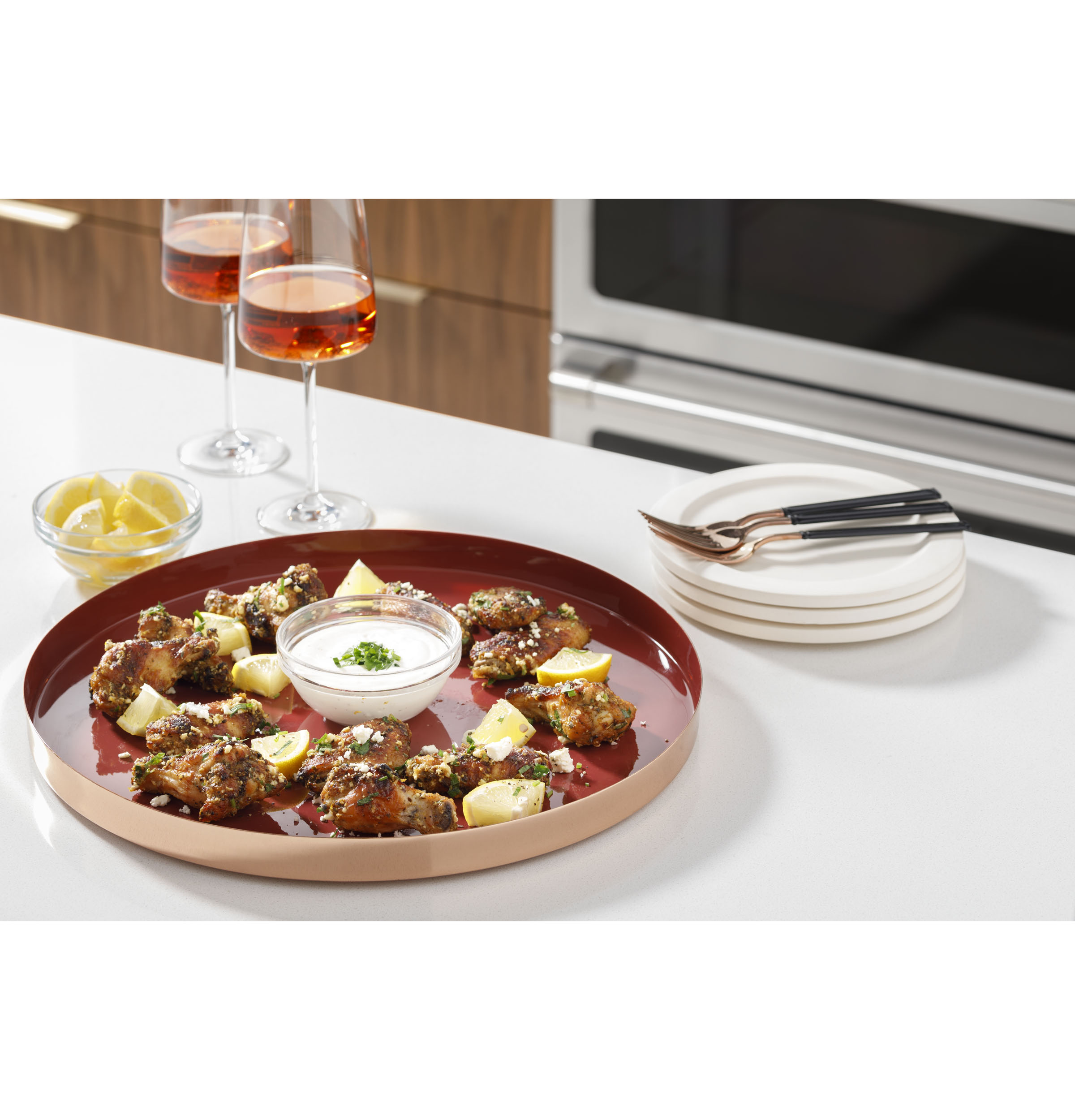 CAFÉ™ 1.7 Cu. Ft. Convection Over-the-Range Microwave Oven CVM517P3RD1