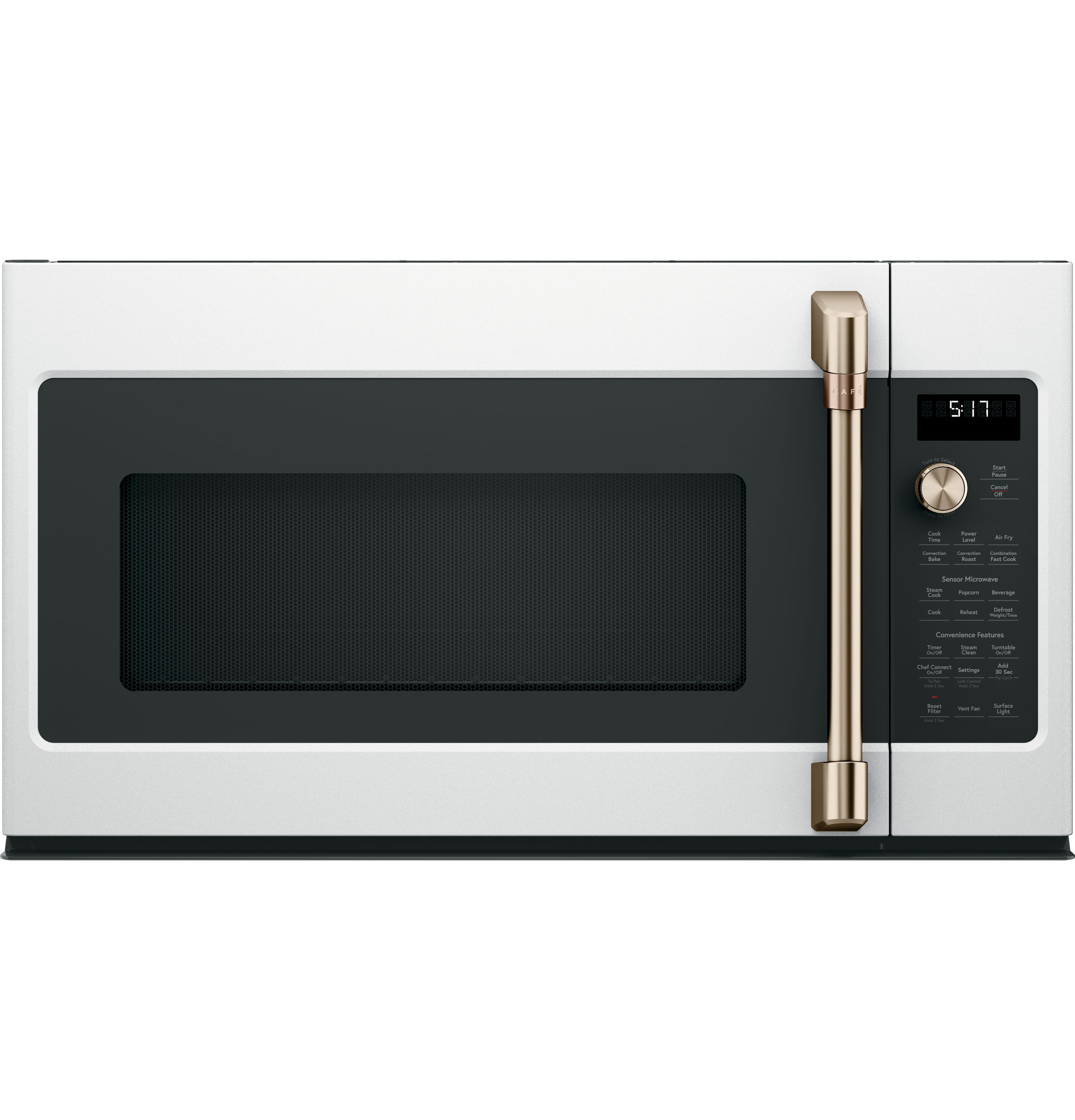 Cafe CAFÉ™ 1.7 Cu. Ft. Convection Over-the-Range Microwave Oven Matte White CVM517P4RW2 Picture 1