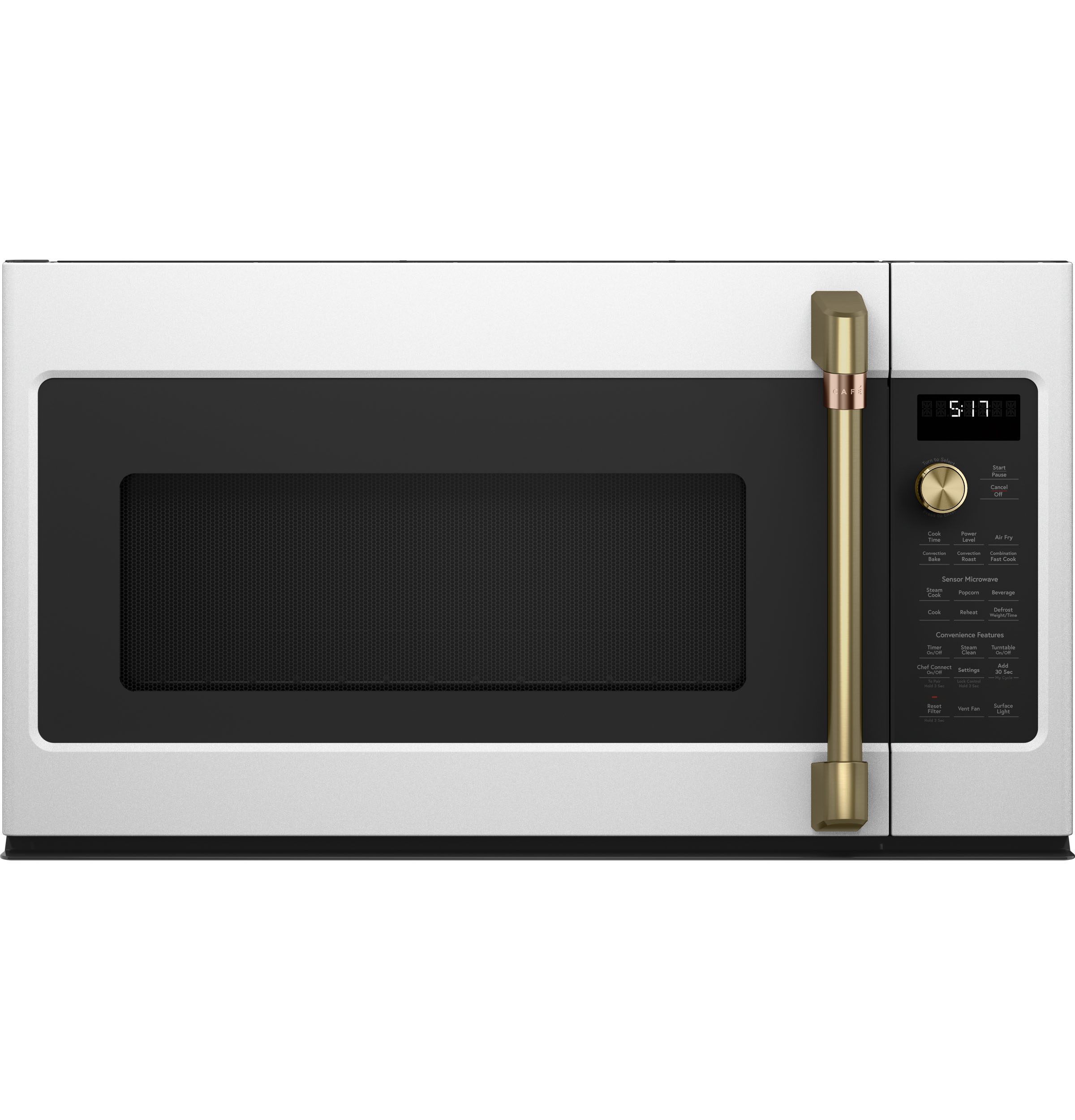 CAFÉ™ 1.7 Cu. Ft. Convection Over-the-Range Microwave Oven CVM517P4RW2
