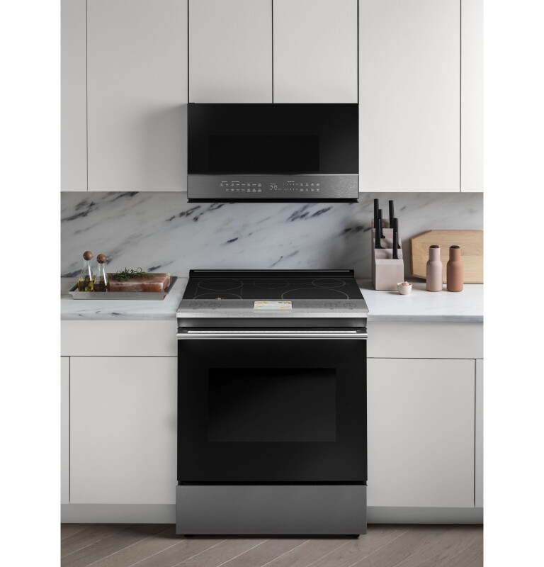 2.1 Cu. Ft. Smart Over-the-range Microwave Oven In Platinum Glass CVM721M2NS5