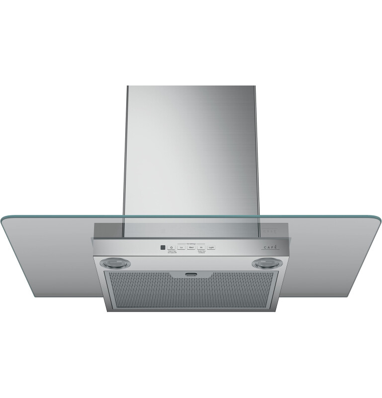 CAFÉ™ 30" Wall-Mount Glass Canopy Chimney Hood CVW73012MSS