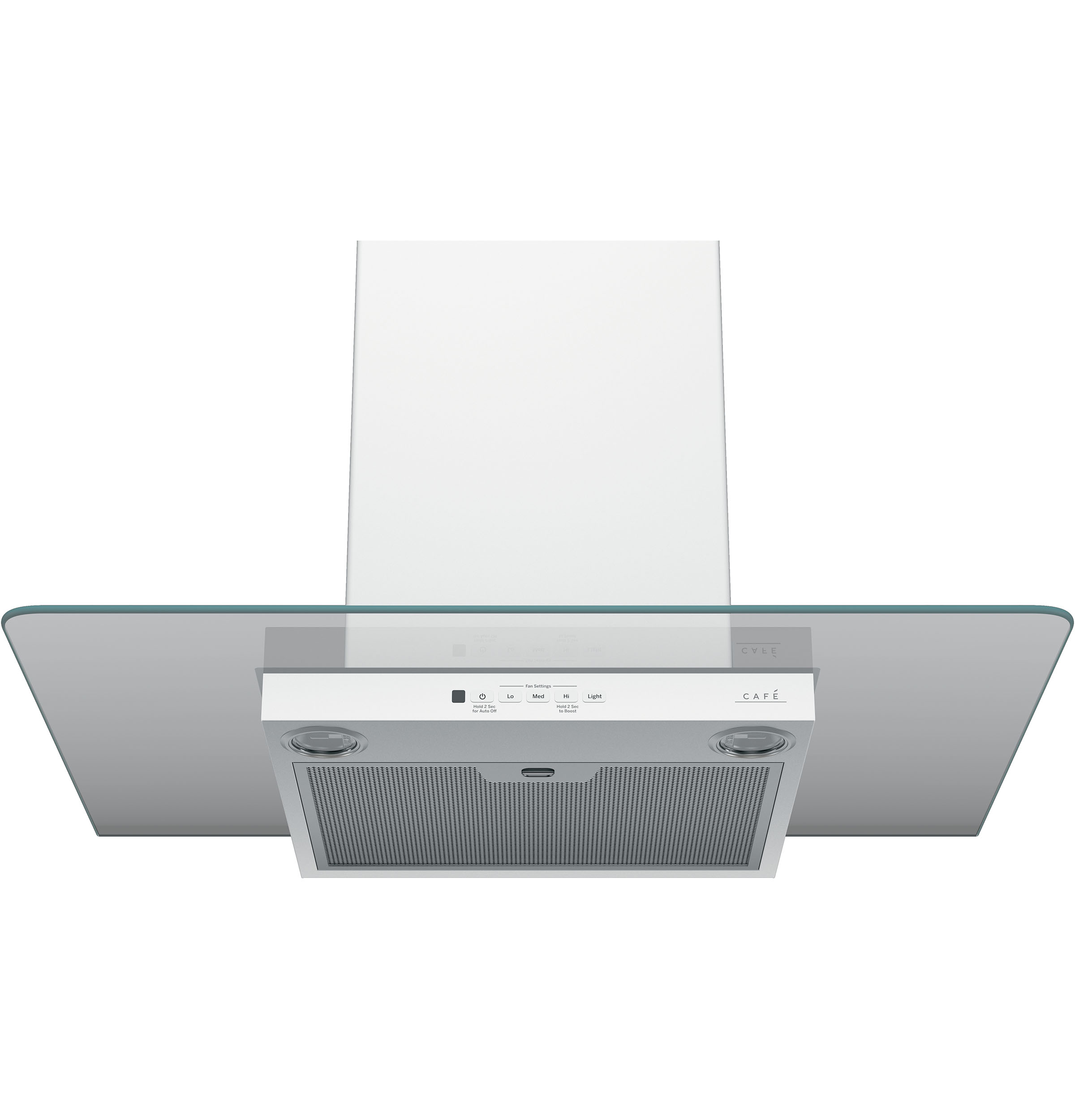 CAFÉ™ 30" Wall-Mount Glass Canopy Chimney Hood CVW73014MWM