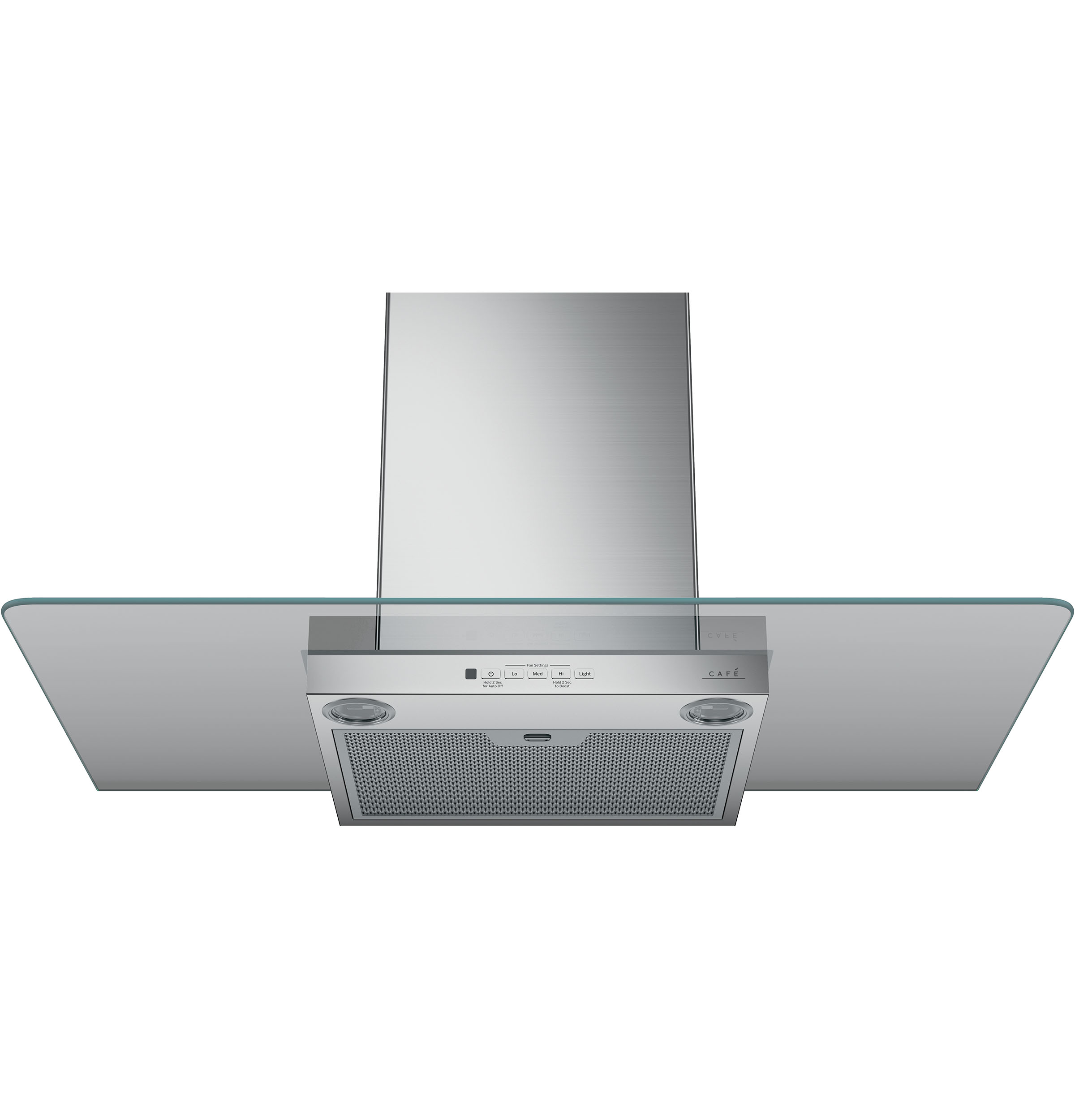 CAFÉ™ 36" Wall-Mount Glass Canopy Chimney Hood CVW73612MSS