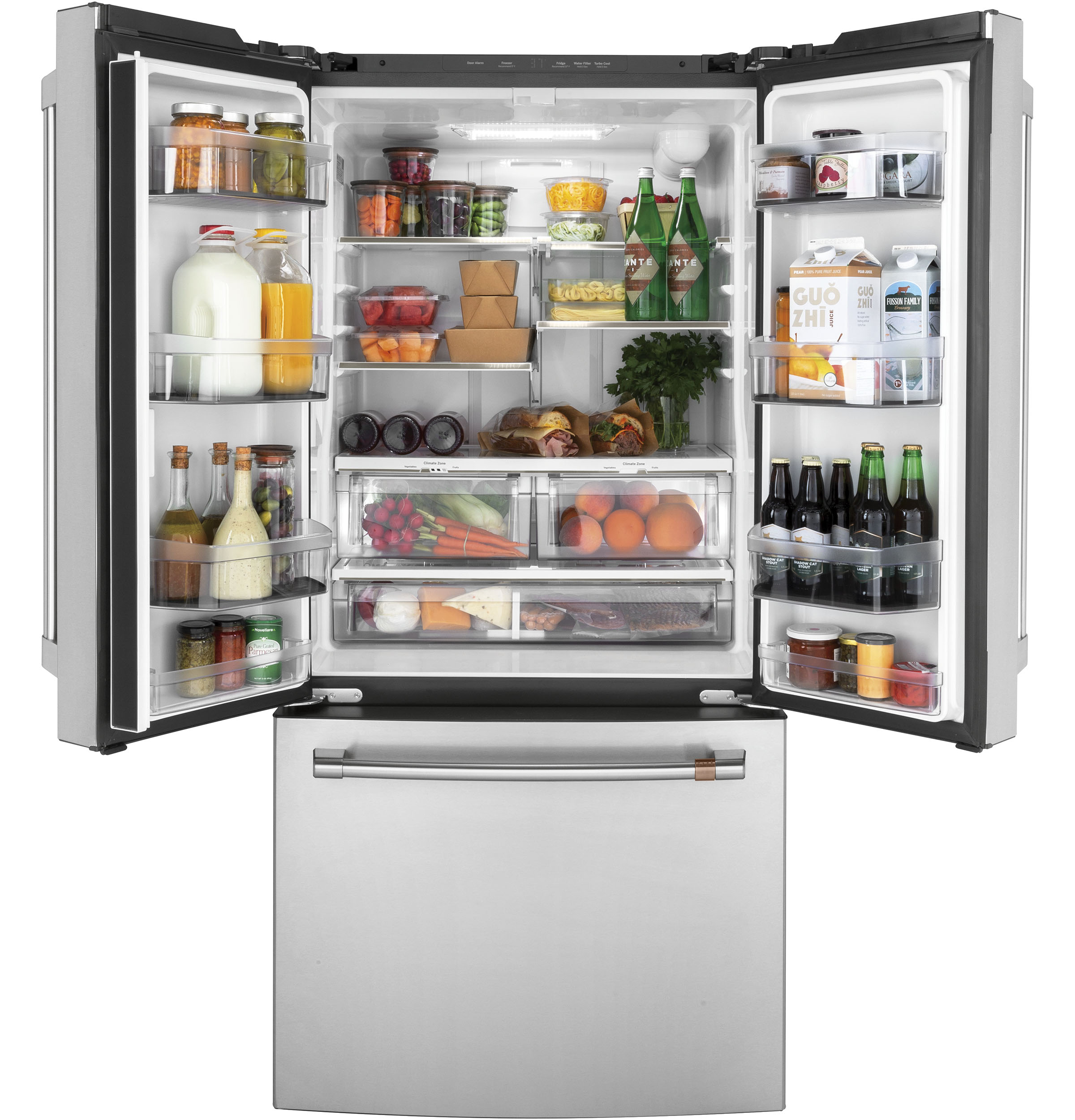 CAFÉ™ ENERGY STAR® 18.6 Cu. Ft. Counter-Depth French-Door Refrigerator CWE19SP2NS1
