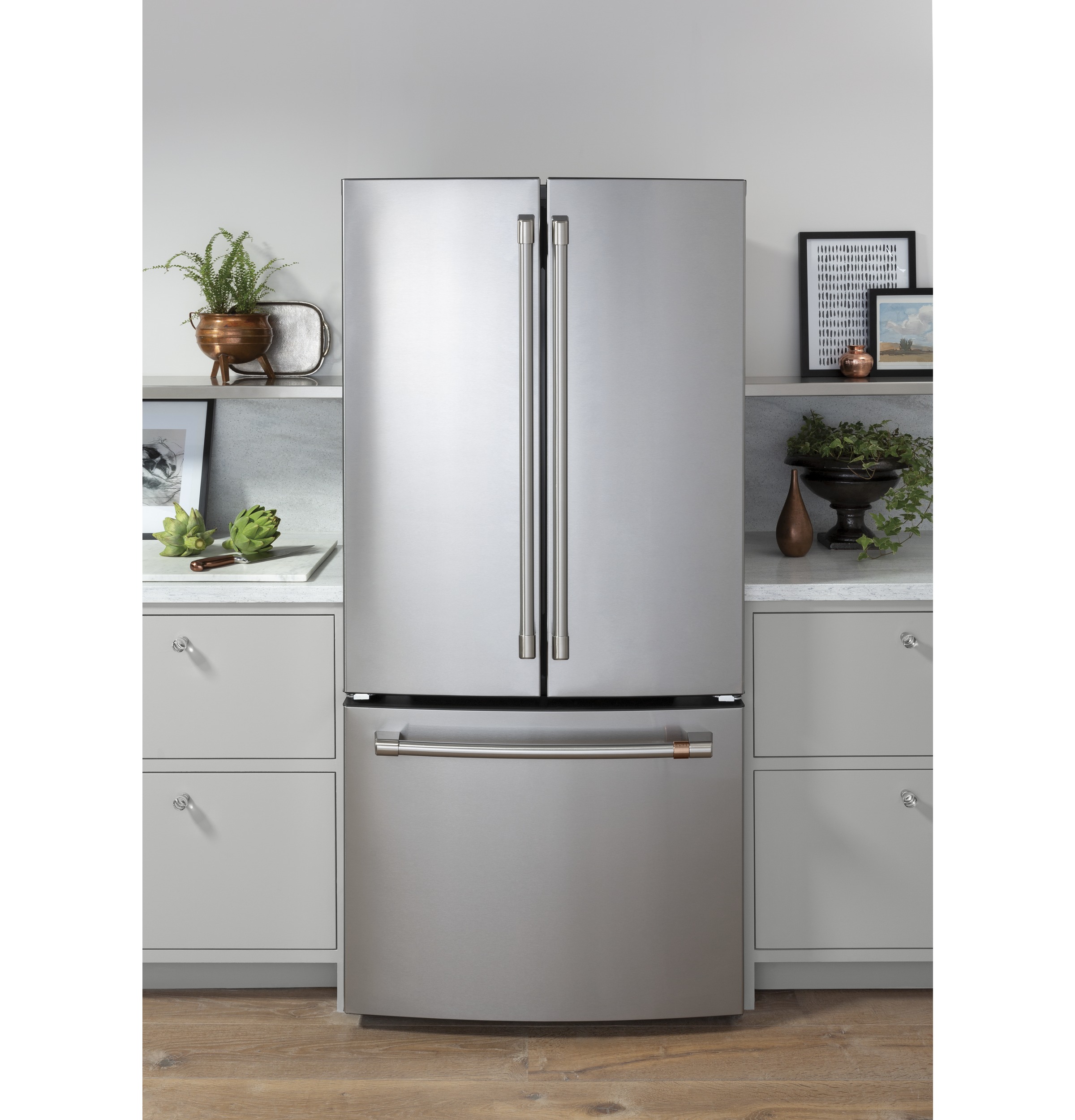 CAFÉ™ ENERGY STAR® 18.6 Cu. Ft. Counter-Depth French-Door Refrigerator CWE19SP2NS1