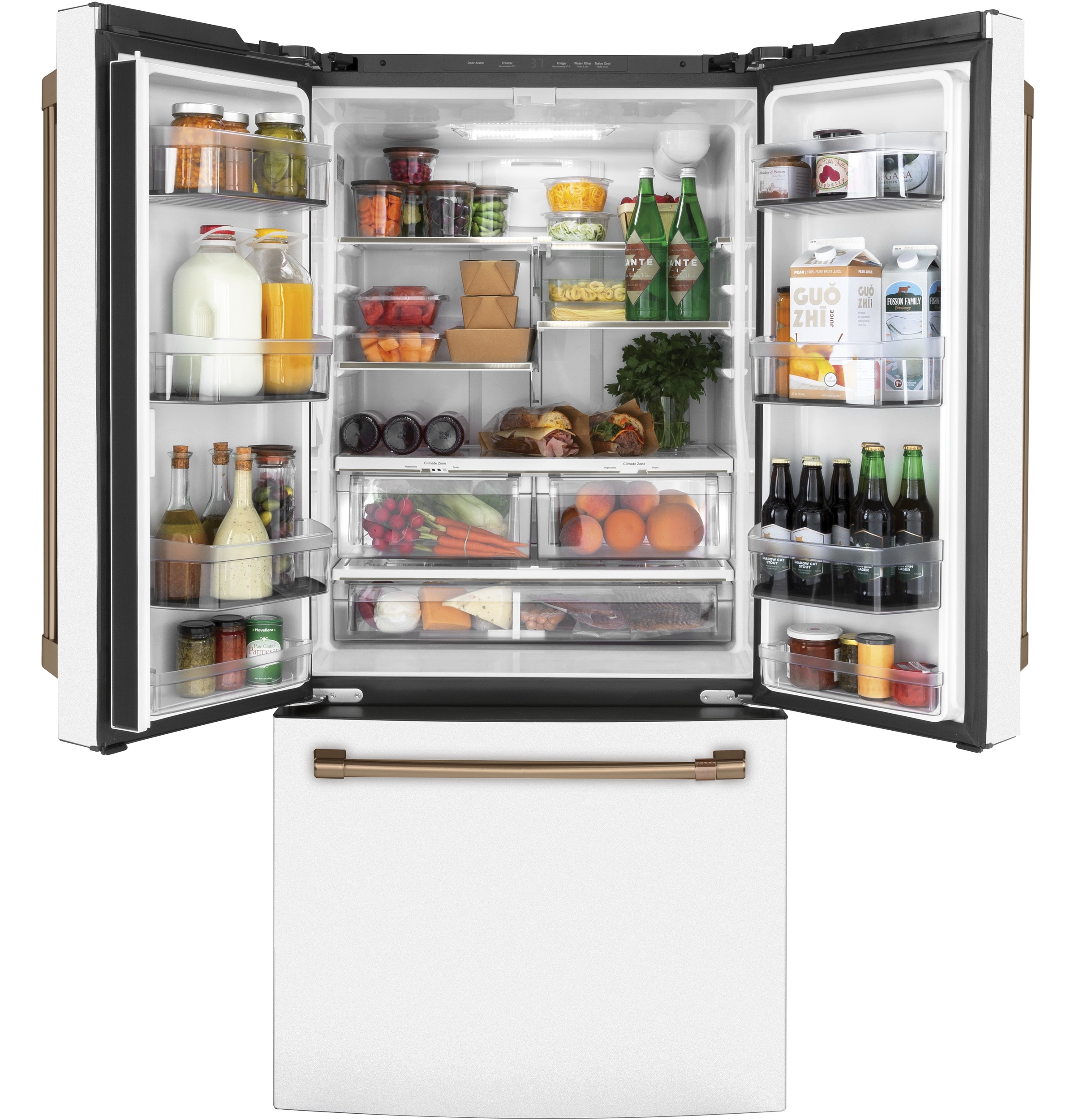 CAFÉ™ ENERGY STAR 18.6 Cu. Ft. Counter-Depth French-Door Refrigerator CWE19SP4NW2