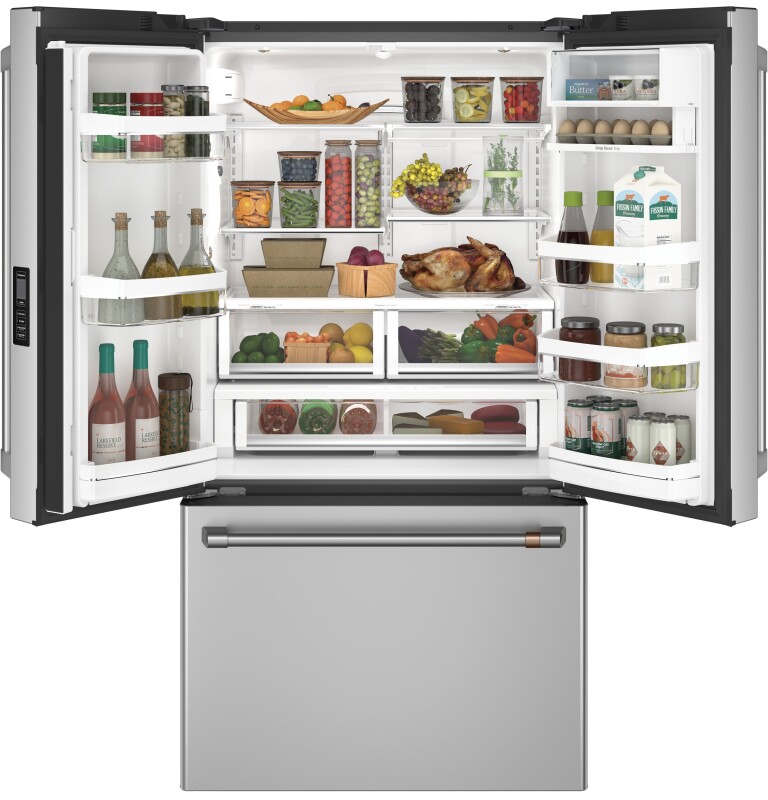 CAFÉ™ ENERGY STAR® 23.1 Cu. Ft. Smart Counter-Depth French-Door Refrigerator CWE23SP2MS1