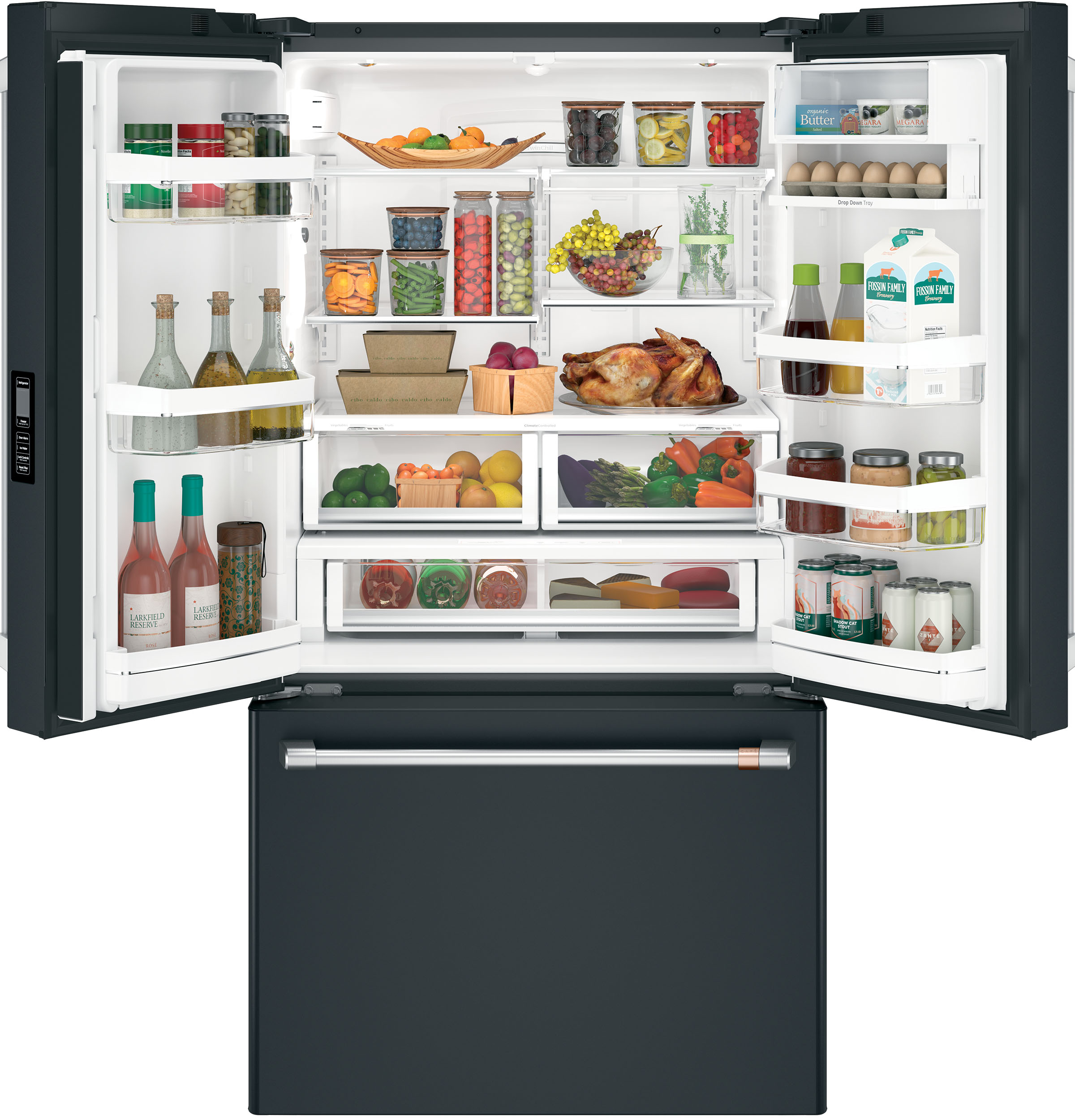 CAFÉ™ ENERGY STAR® 23.1 Cu. Ft. Smart Counter-Depth French-Door Refrigerator CWE23SP3MD1