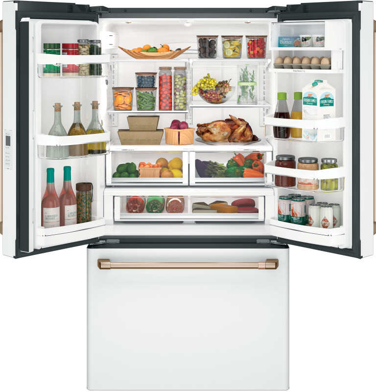 CAFÉ™ ENERGY STAR® 23.1 Cu. Ft. Smart Counter-Depth French-Door Refrigerator CWE23SP4MW2