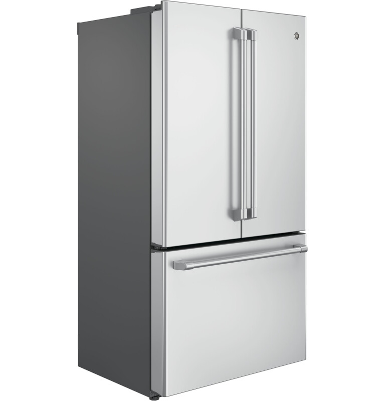GE Series 23.1 Cu. Ft. Counter-Depth French-Door Refrigerator CWE23SSHSS