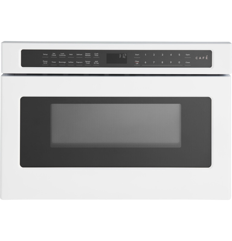 Cafe Built-In Microwave Drawer Oven Matte White CWL112P4RW5 Picture 1