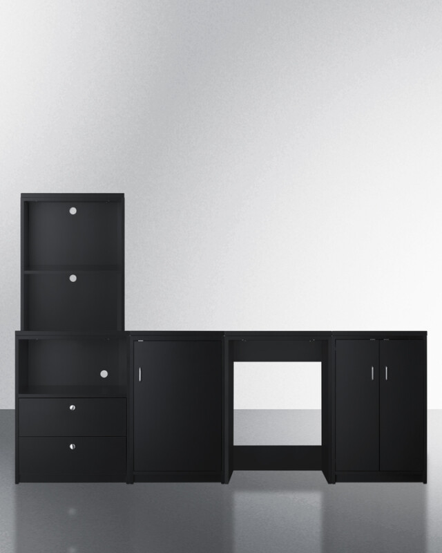 43" Wide Casework Suite with Refrigerator and Microwave, ADA Height CWSUITE43R