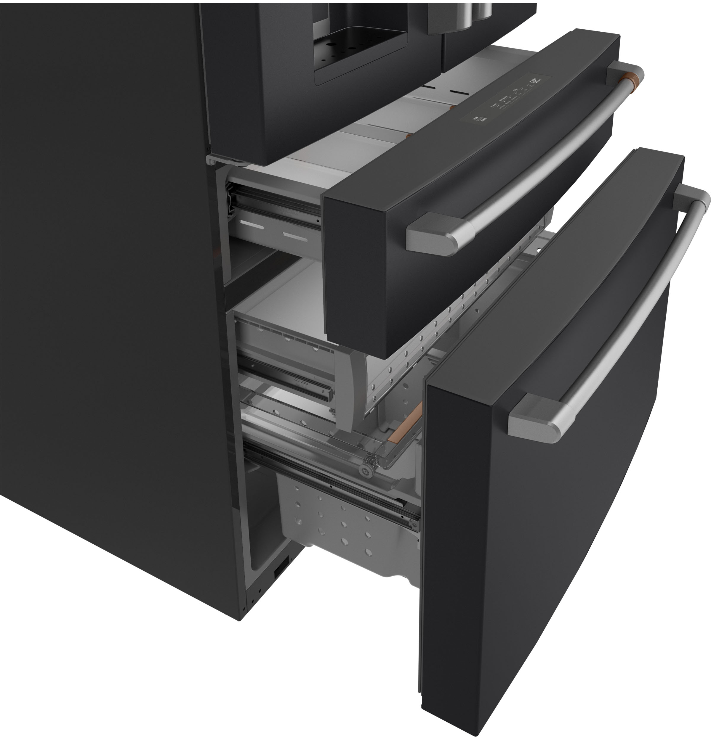 CAFÉ™ ENERGY STAR® 22.3 Cu. Ft. Smart Counter-Depth 4-Door French-Door Refrigerator CXE22DP3PD1