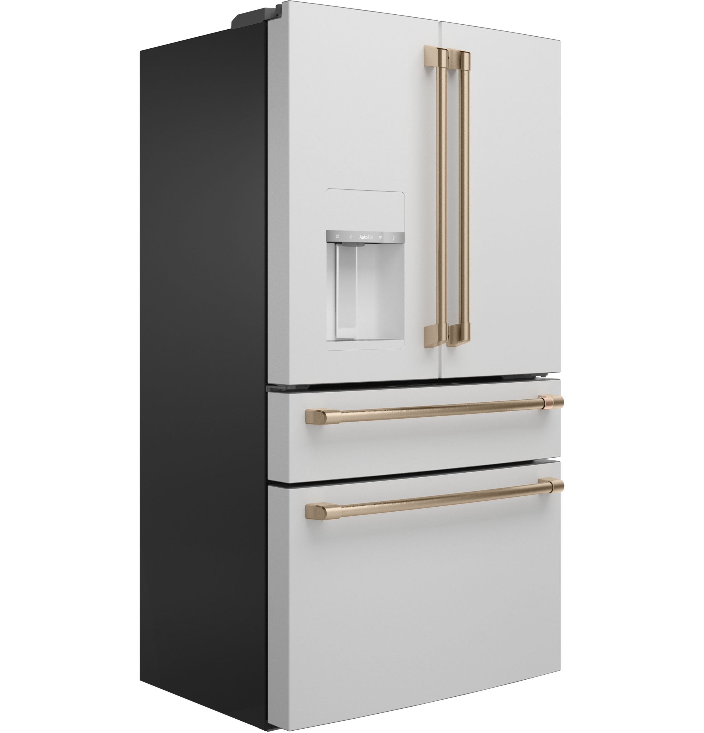 CAFÉ™ ENERGY STAR 22.3 Cu. Ft. Smart Counter-Depth 4-Door French-Door Refrigerator CXE22DP4PW2