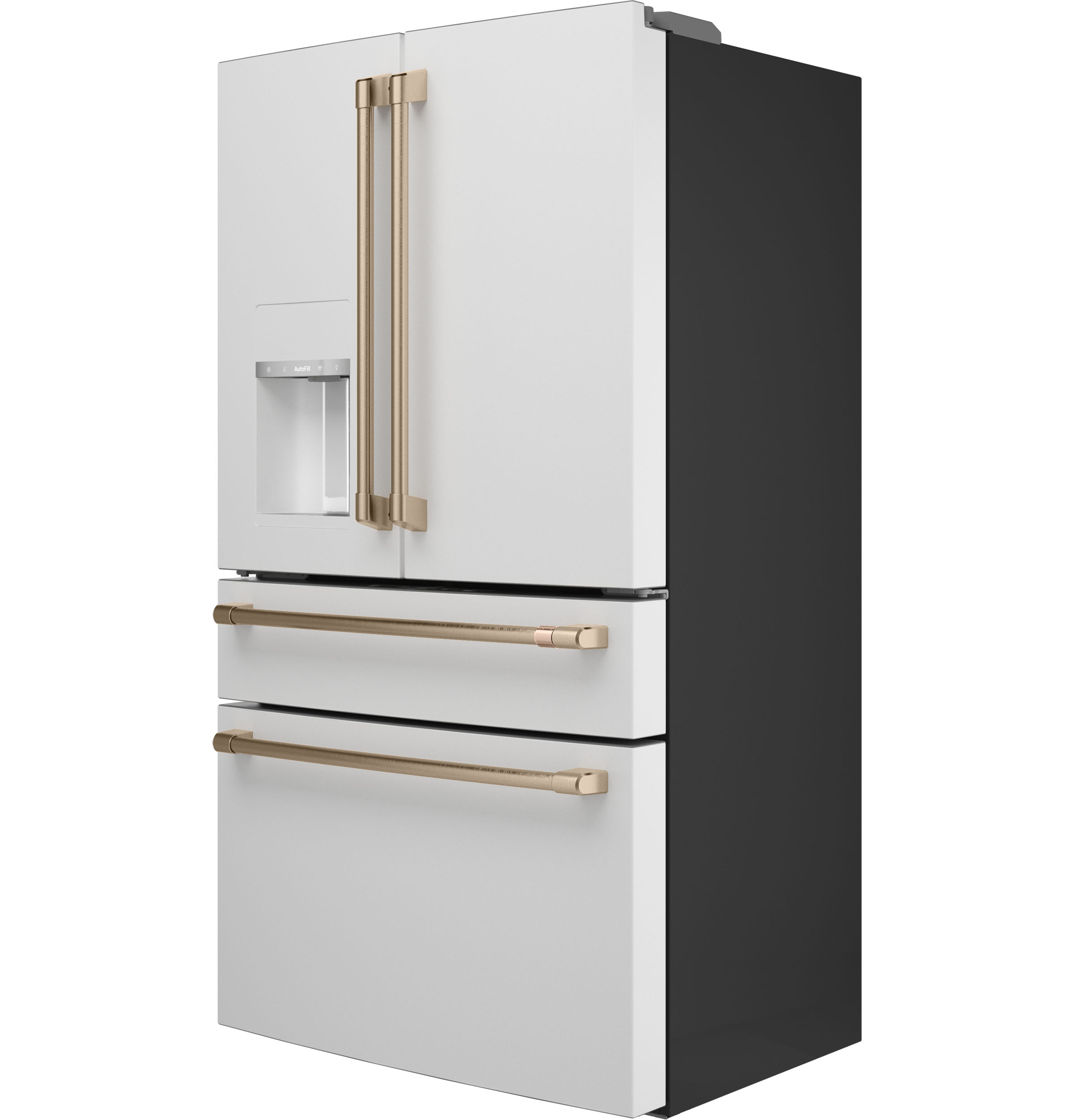 CAFÉ™ ENERGY STAR 22.3 Cu. Ft. Smart Counter-Depth 4-Door French-Door Refrigerator CXE22DP4PW2