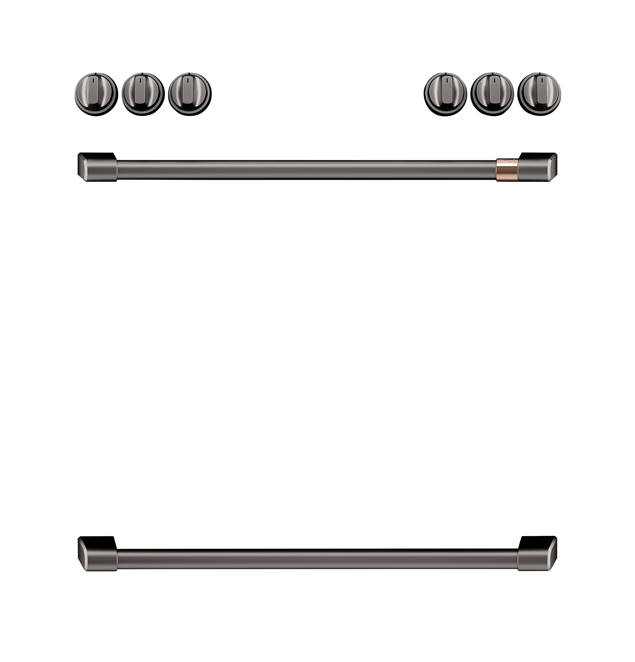 CAFÉ™ Handle Kit - Range Brushed Brass CXFCEHKPMCG