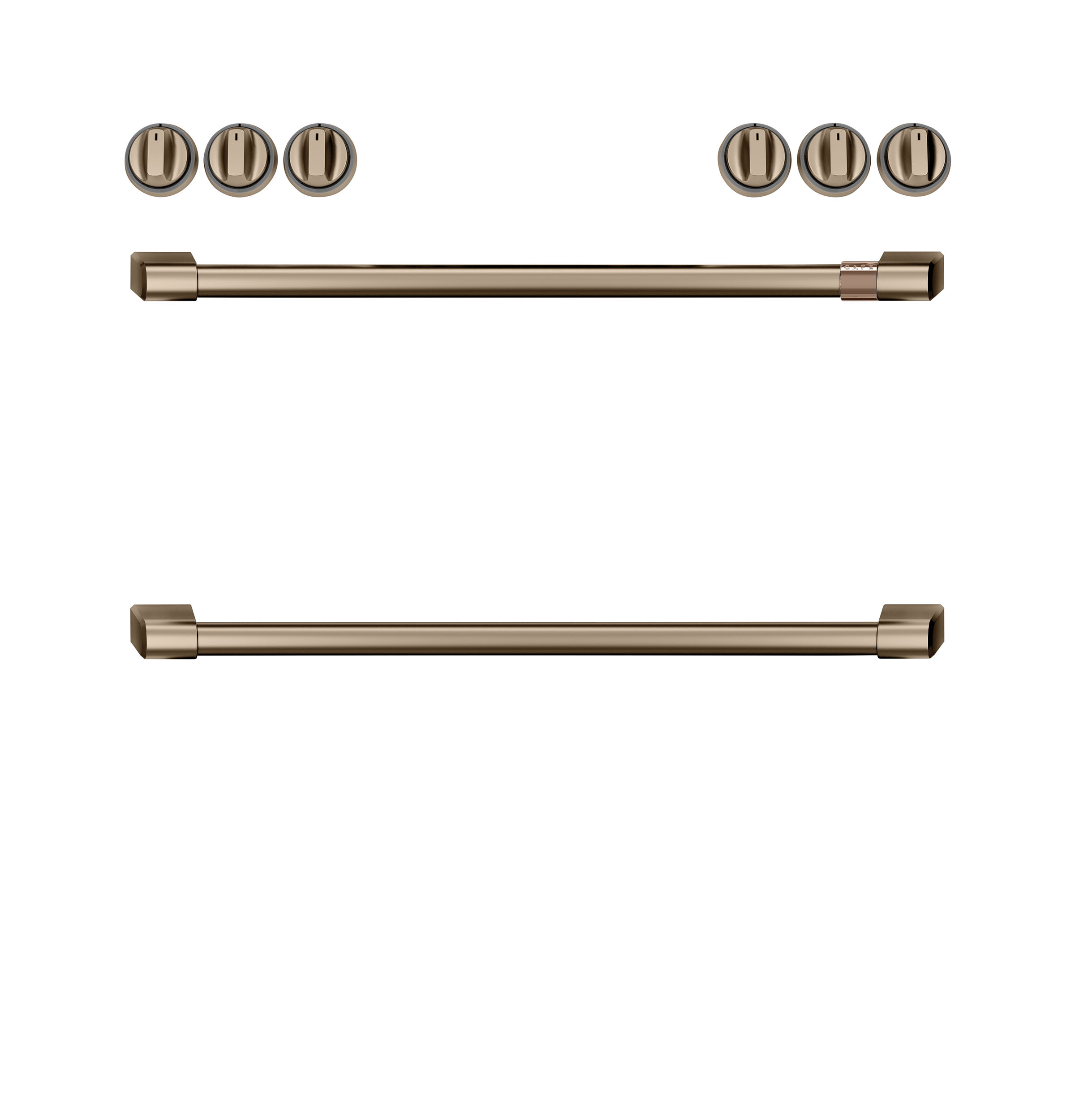 CAFÉ™ Handle Kit - Range Brushed Brass CXFCEHKPMCG