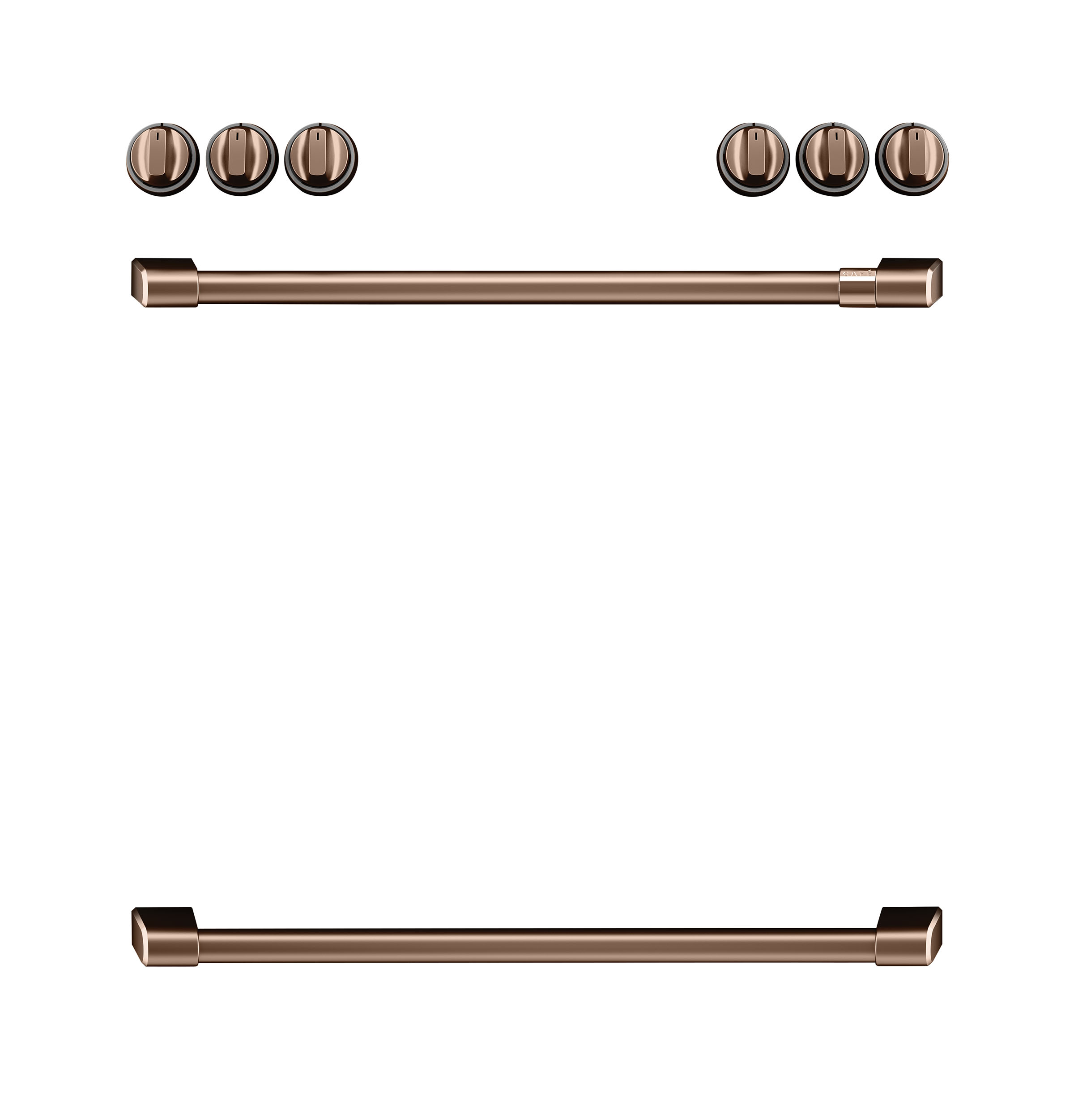 CAFÉ™ Handle Kit - Range Brushed Brass CXFCEHKPMCG